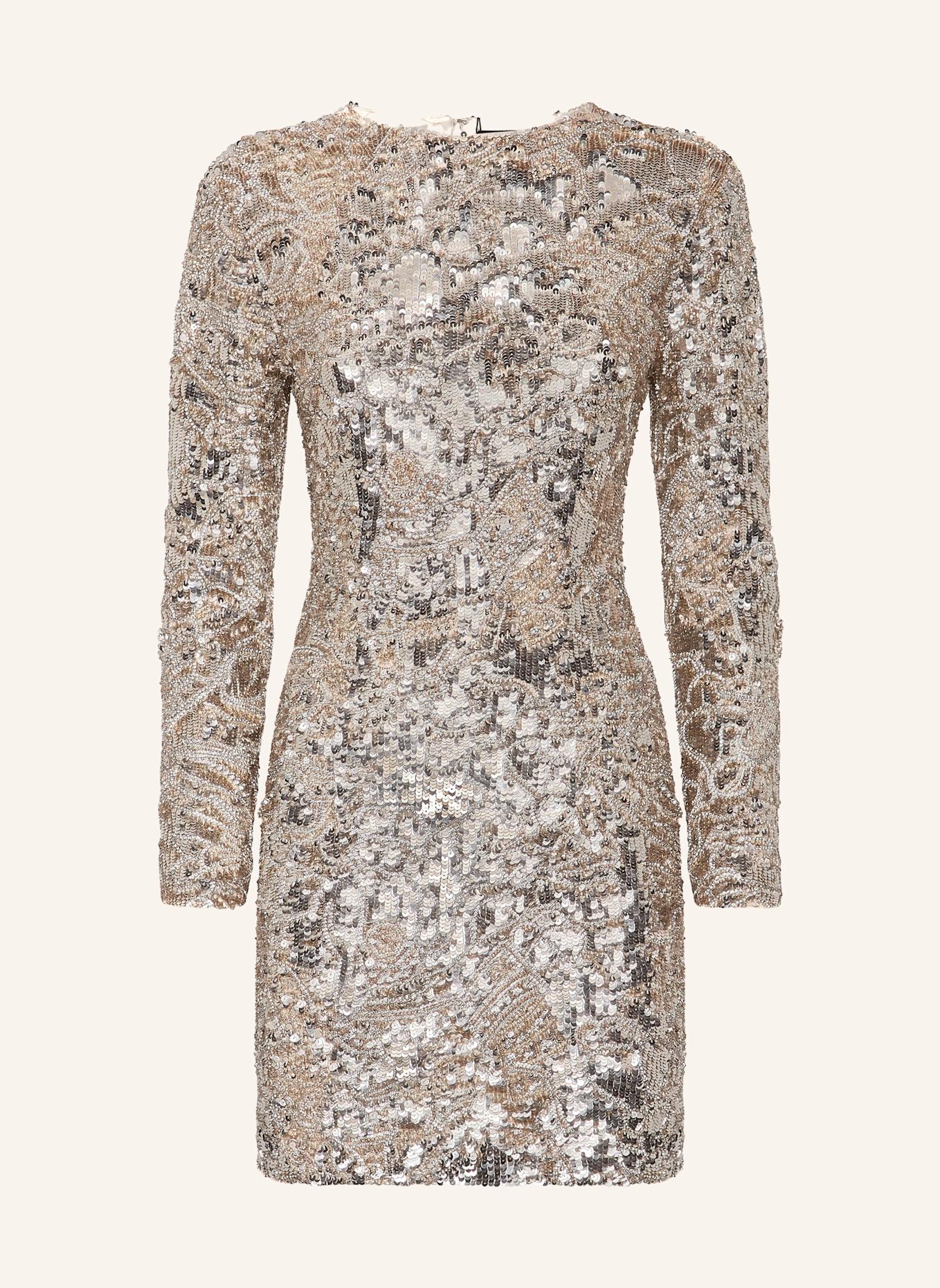 PHILIPP PLEIN Kurzes Kleid SKULL: BEIGE