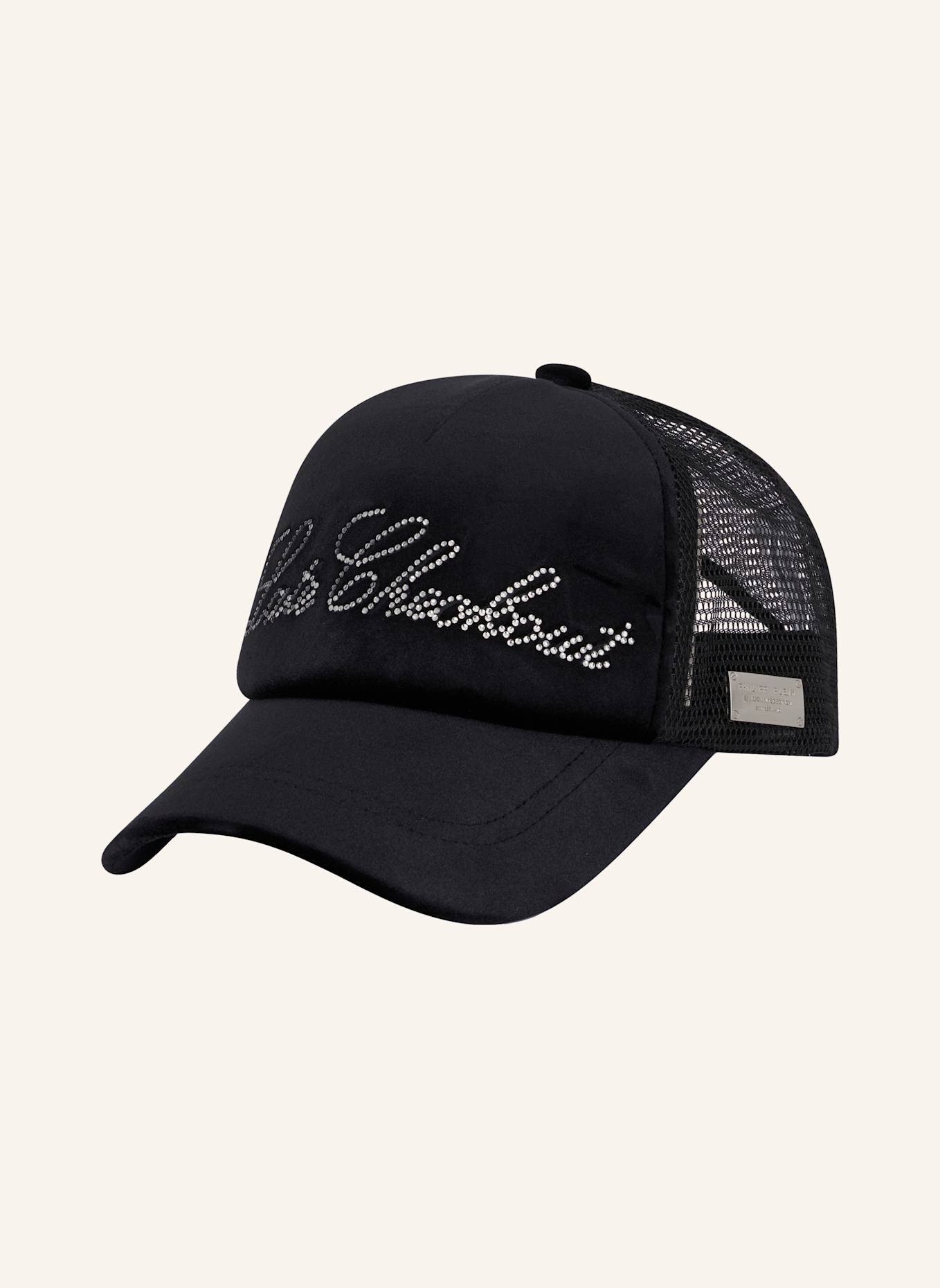 PHILIPP PLEIN Baseballkappe CRYSTAL: SCHWARZ