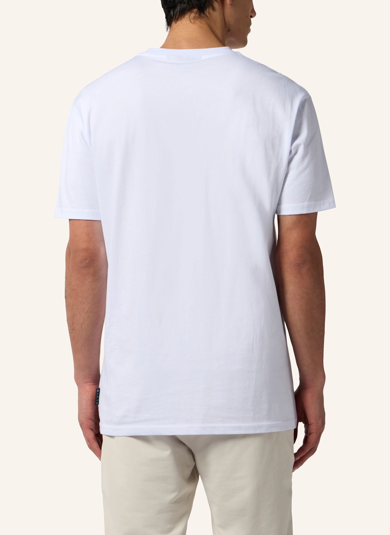 PHILIPP PLEIN PHILIPP PLEIN Round Neck T-Shirt Spray Hexagon: WEISS