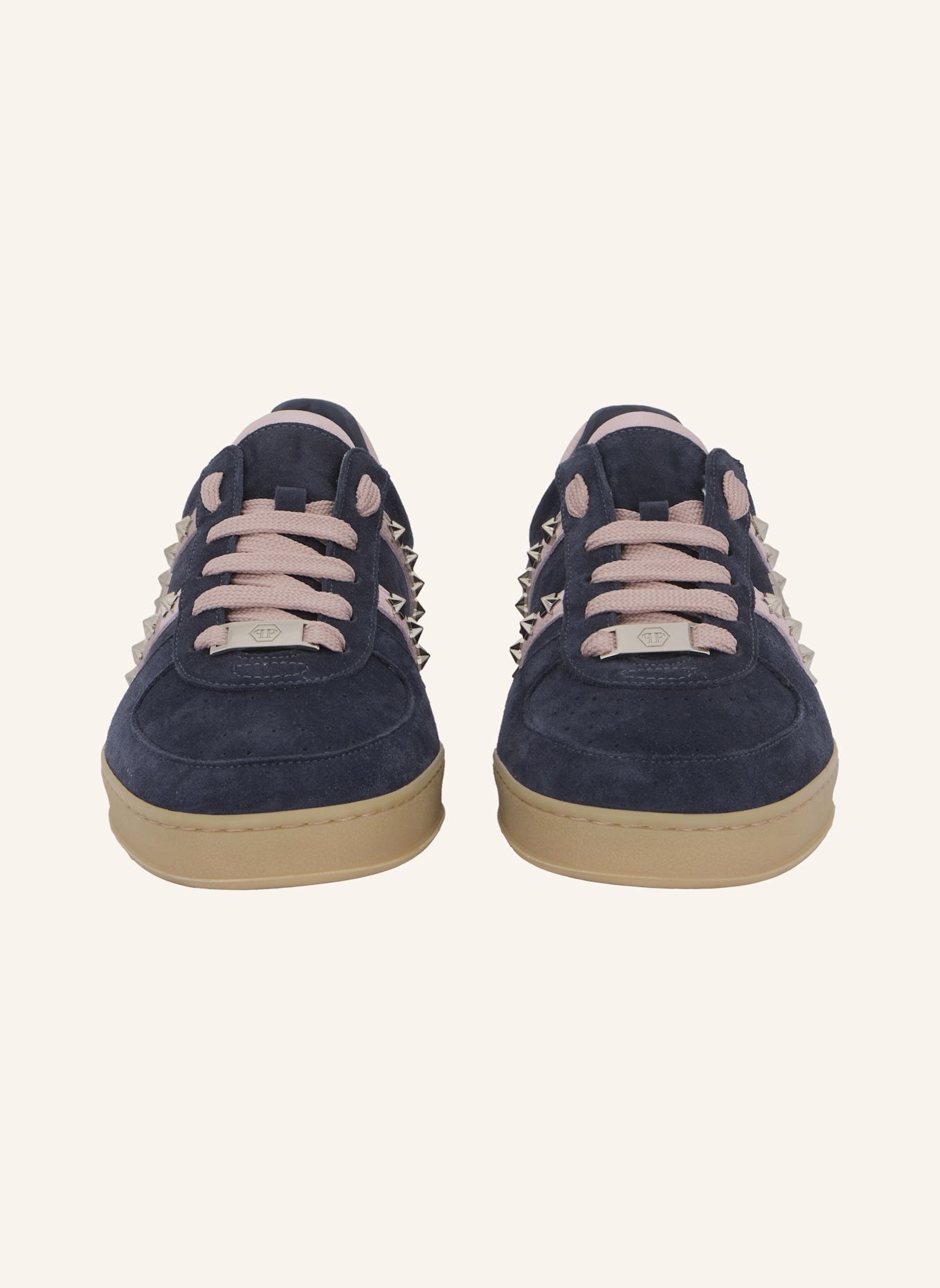 PHILIPP PLEIN Lo-Top Turnschuhe: DUNKELBLAU