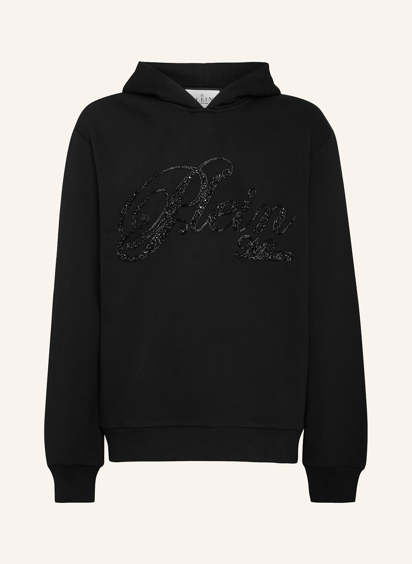 PHILIPP PLEIN PHILIPP PLEIN Hoodie: SCHWARZ