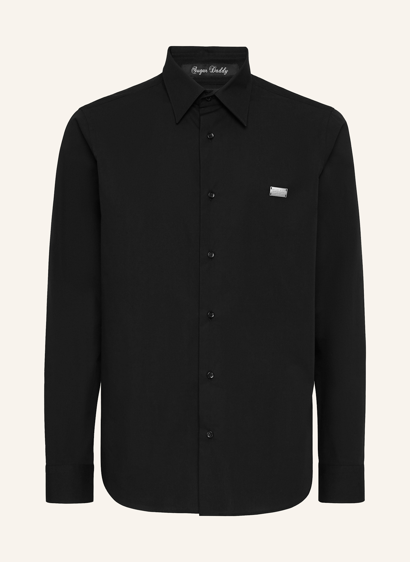 PHILIPP PLEIN PHILIPP PLEIN Hemd Slim Fit TEDDY: SCHWARZ