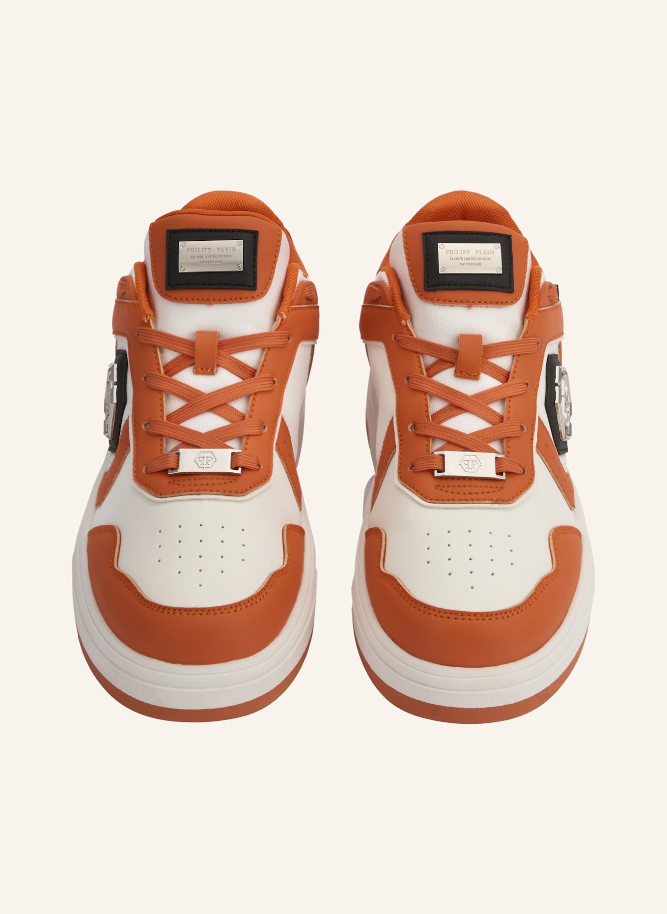 PHILIPP PLEIN Lo-Top Turnschuhe: ORANGE