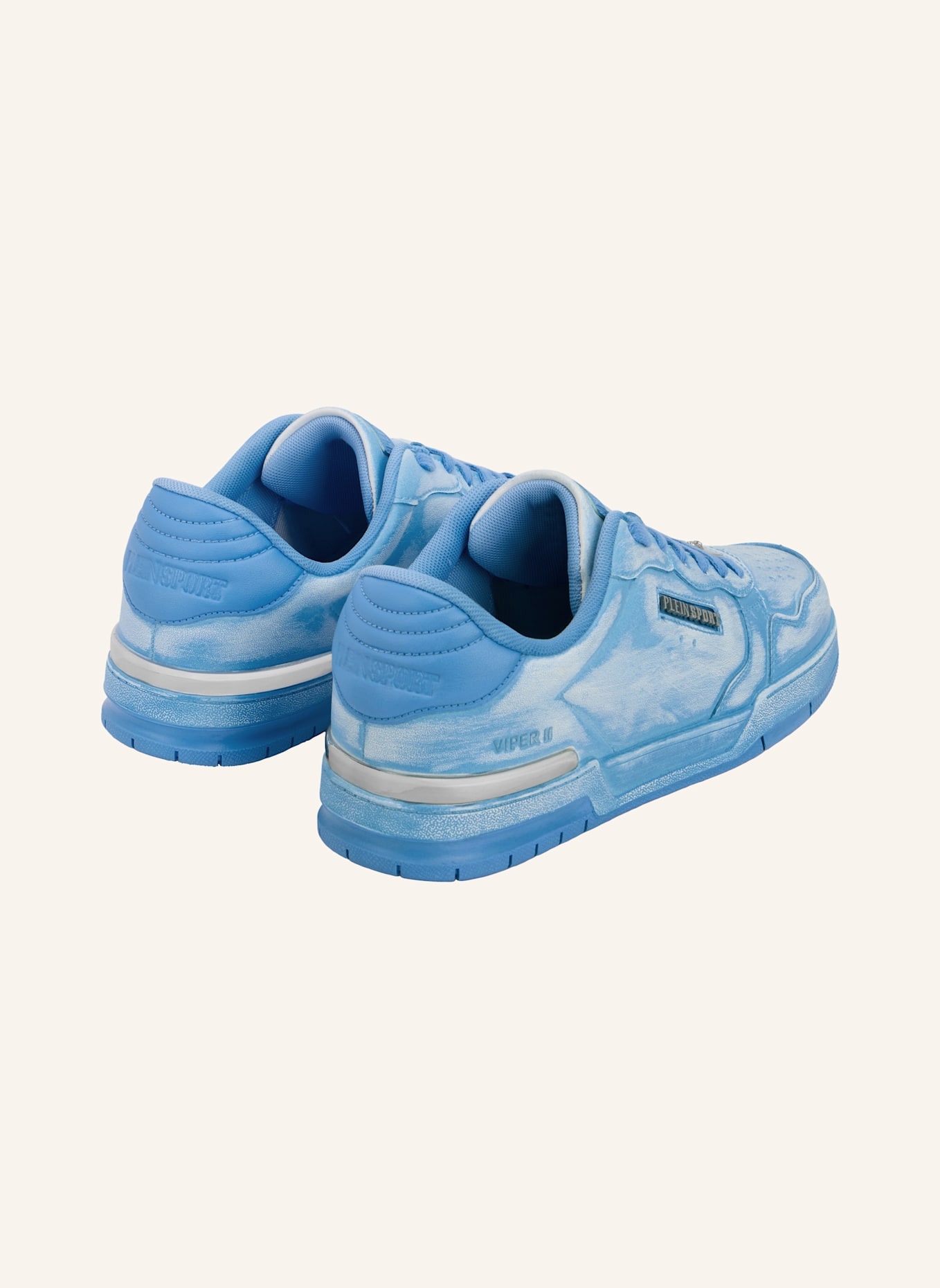 PLEIN SPORT Lo-Top Turnschuhe: BLAU