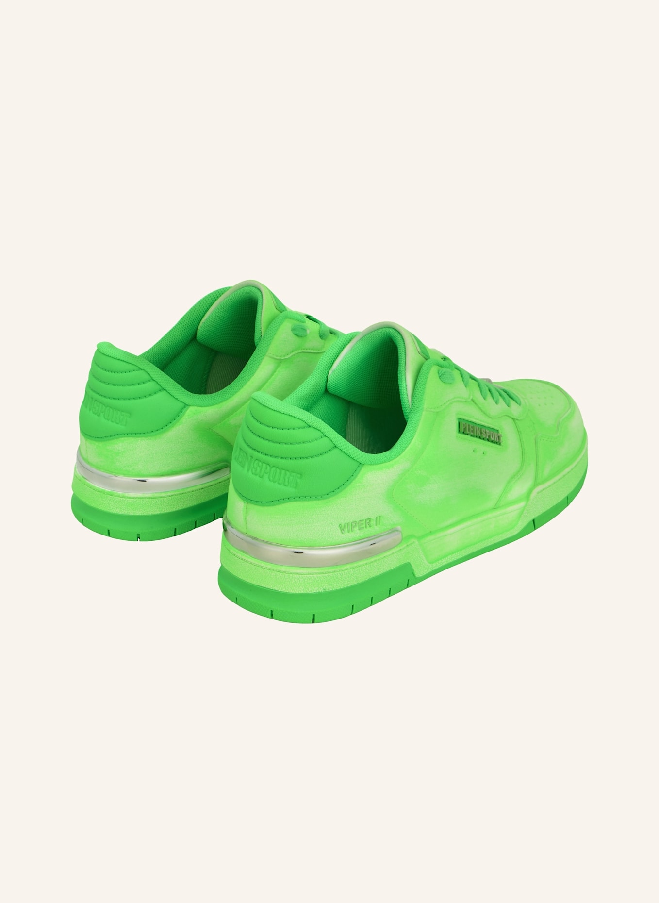 PLEIN SPORT Lo-Top Turnschuhe: GRÜN