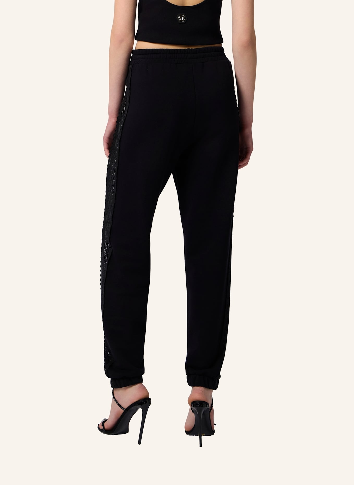 PHILIPP PLEIN PHILIPP PLEIN Joggers Strass Band: SCHWARZ