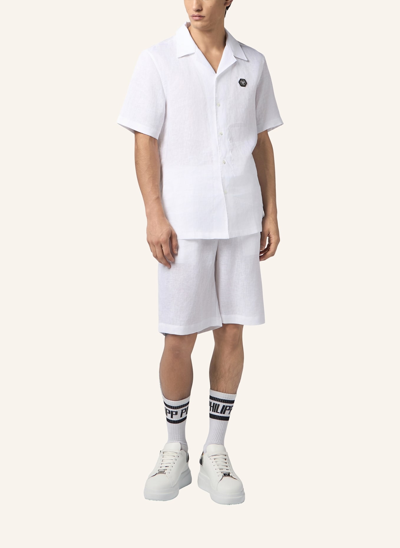 PHILIPP PLEIN PHILIPP PLEIN Bowling Shirt Basic: SCHWARZ