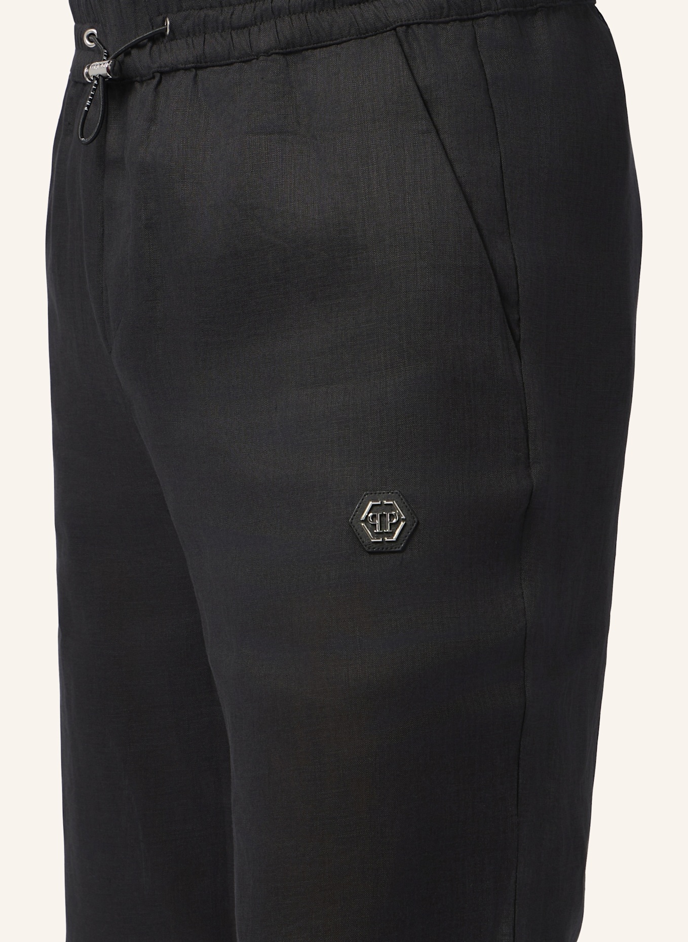 PHILIPP PLEIN PHILIPP PLEIN Bowling Shorts Basic: SCHWARZ