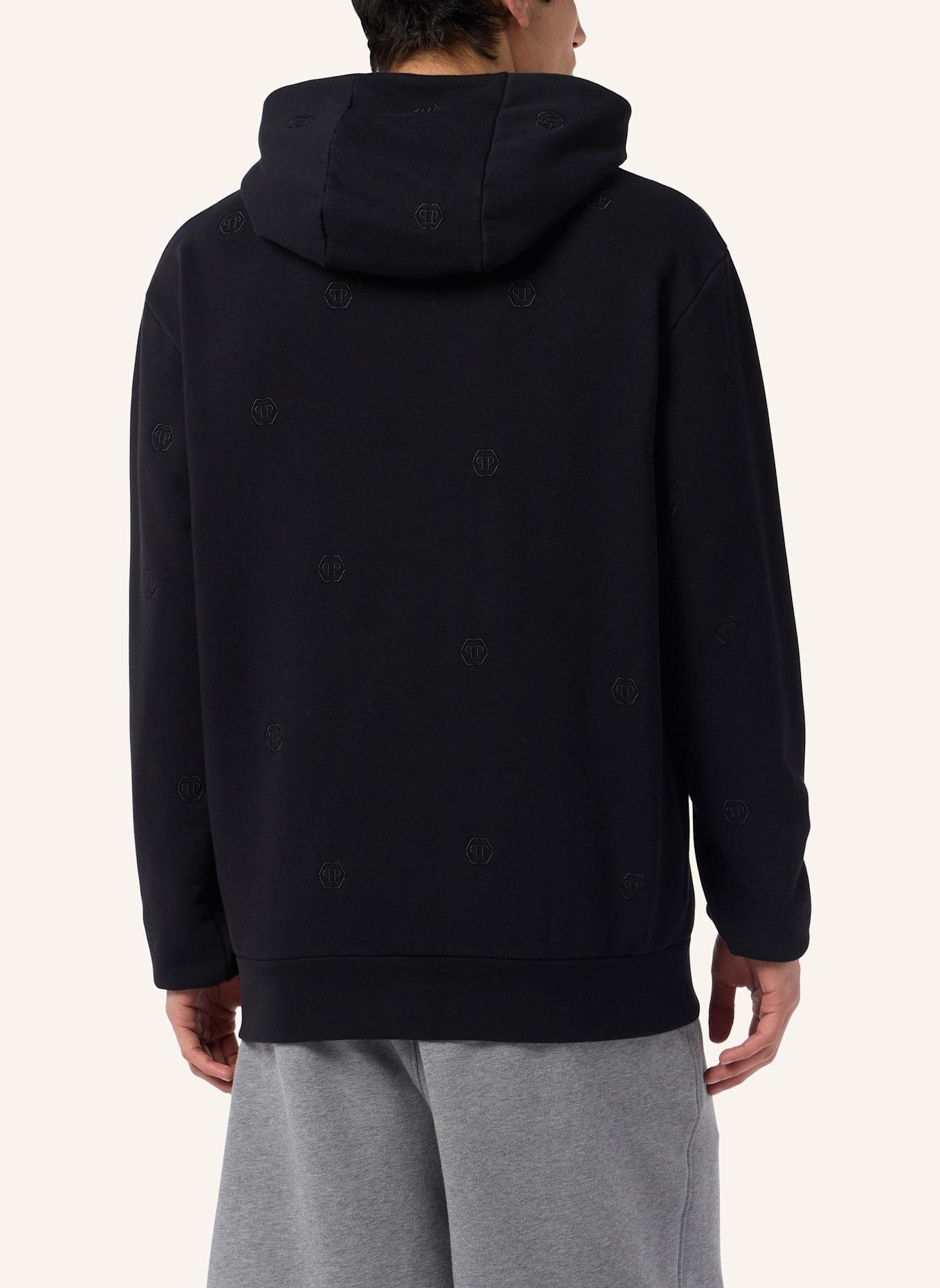 PHILIPP PLEIN PHILIPP PLEIN Tracksuit Joggers Monogram Embroidery: SCHWARZ