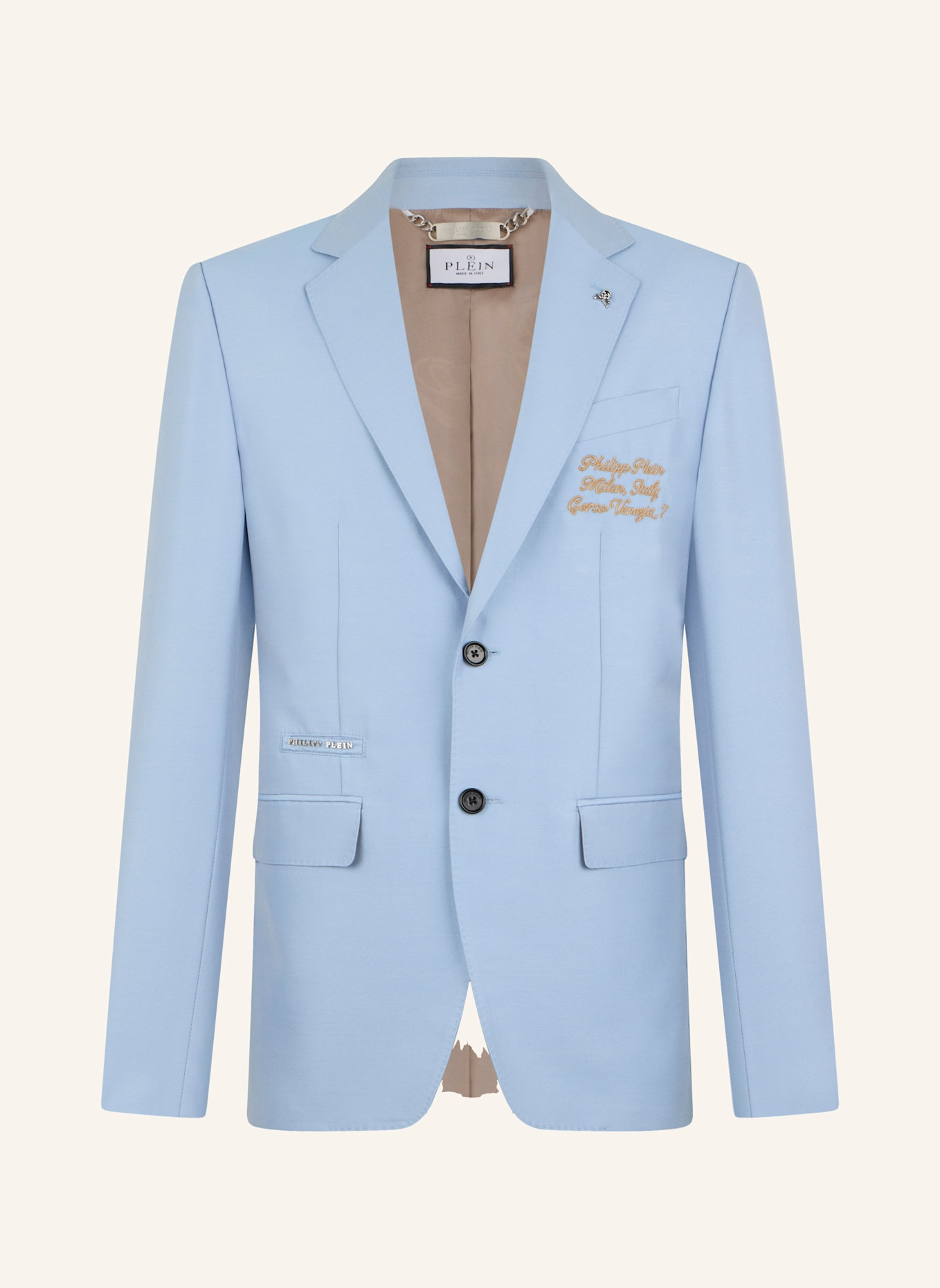 PHILIPP PLEIN PHILIPP PLEIN Blazer Gigolo Fit Plein Cities: HELLBLAU