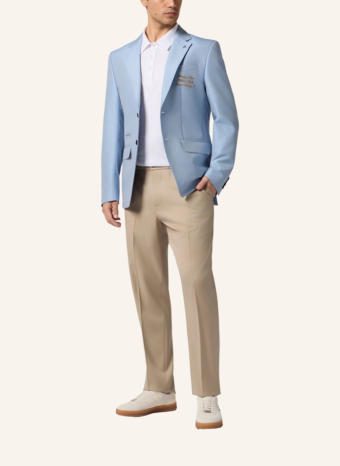 PHILIPP PLEIN PHILIPP PLEIN Blazer Gigolo Fit Plein Cities: HELLBLAU