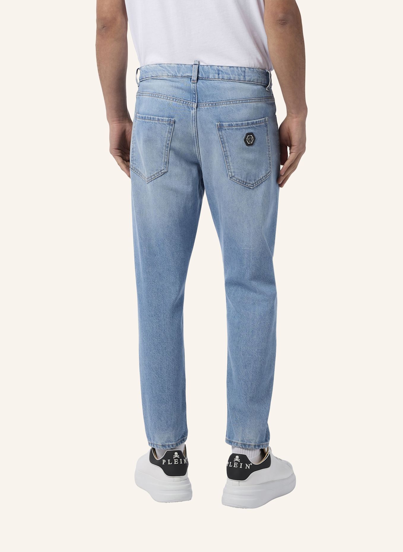 PHILIPP PLEIN PHILIPP PLEIN Detroit Fit Jeans: HELLBLAU