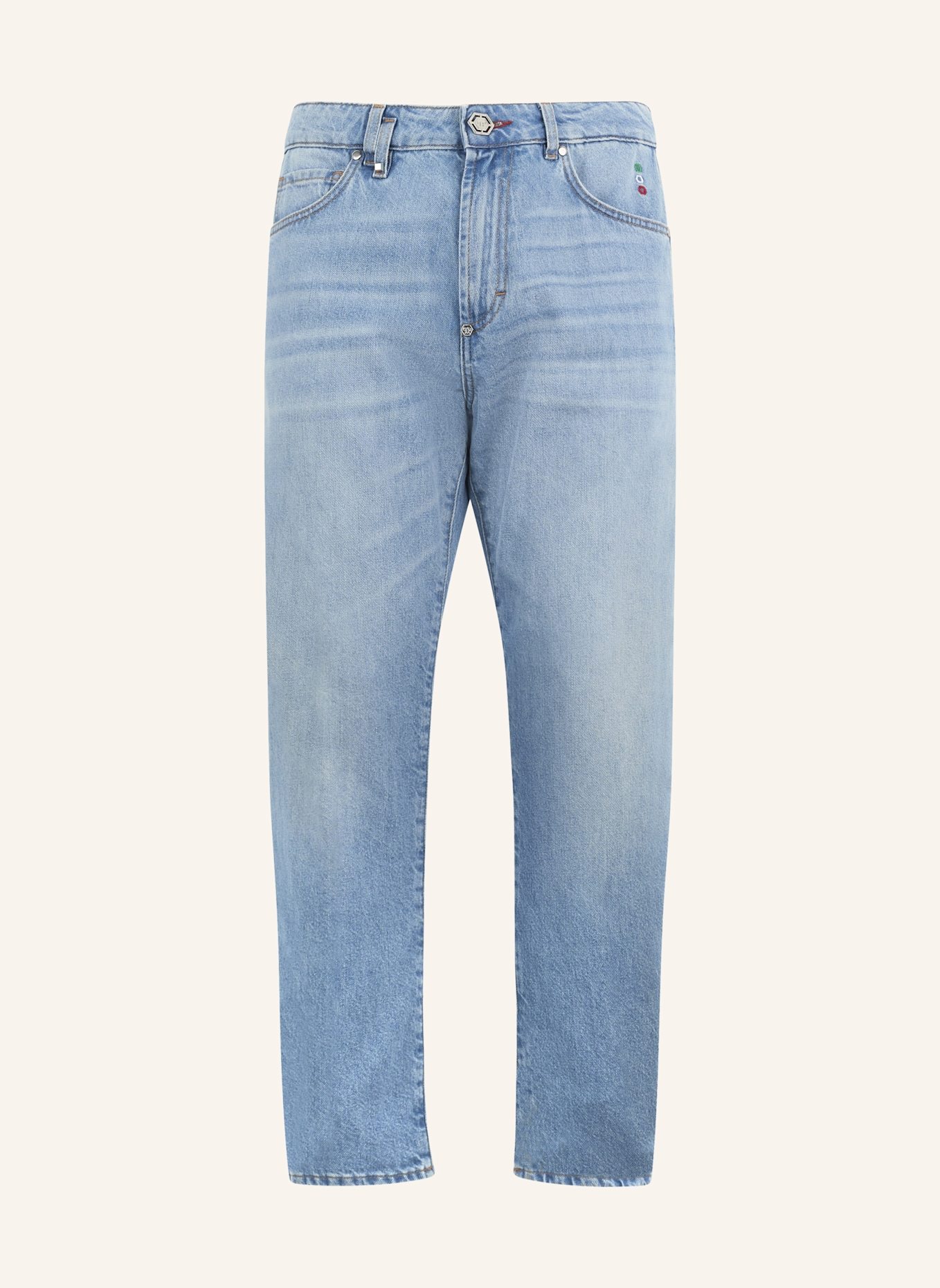 PHILIPP PLEIN PHILIPP PLEIN Detroit Fit Jeans: HELLBLAU