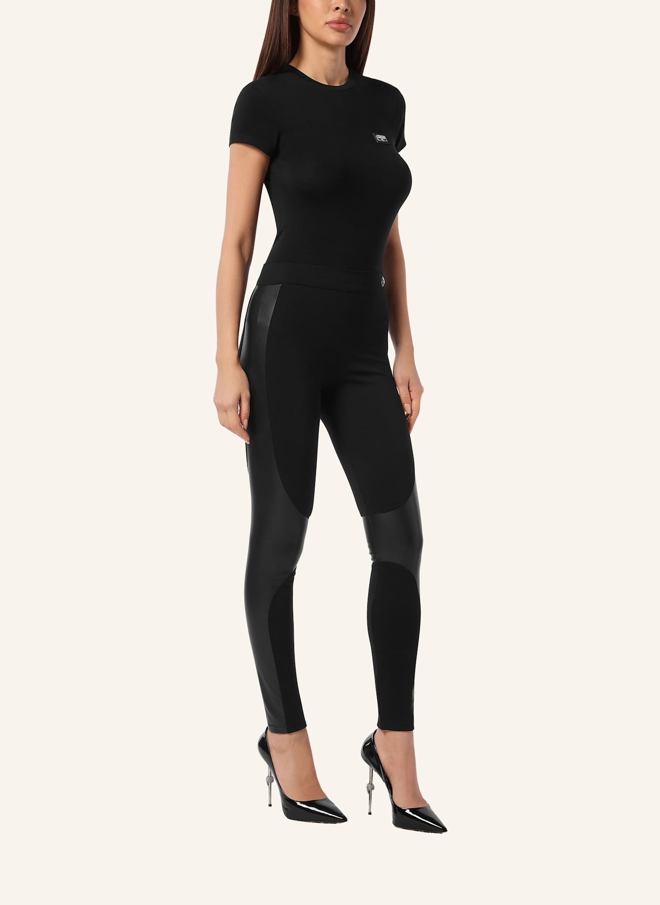 PHILIPP PLEIN PHILIPP PLEIN Leggings: SCHWARZ