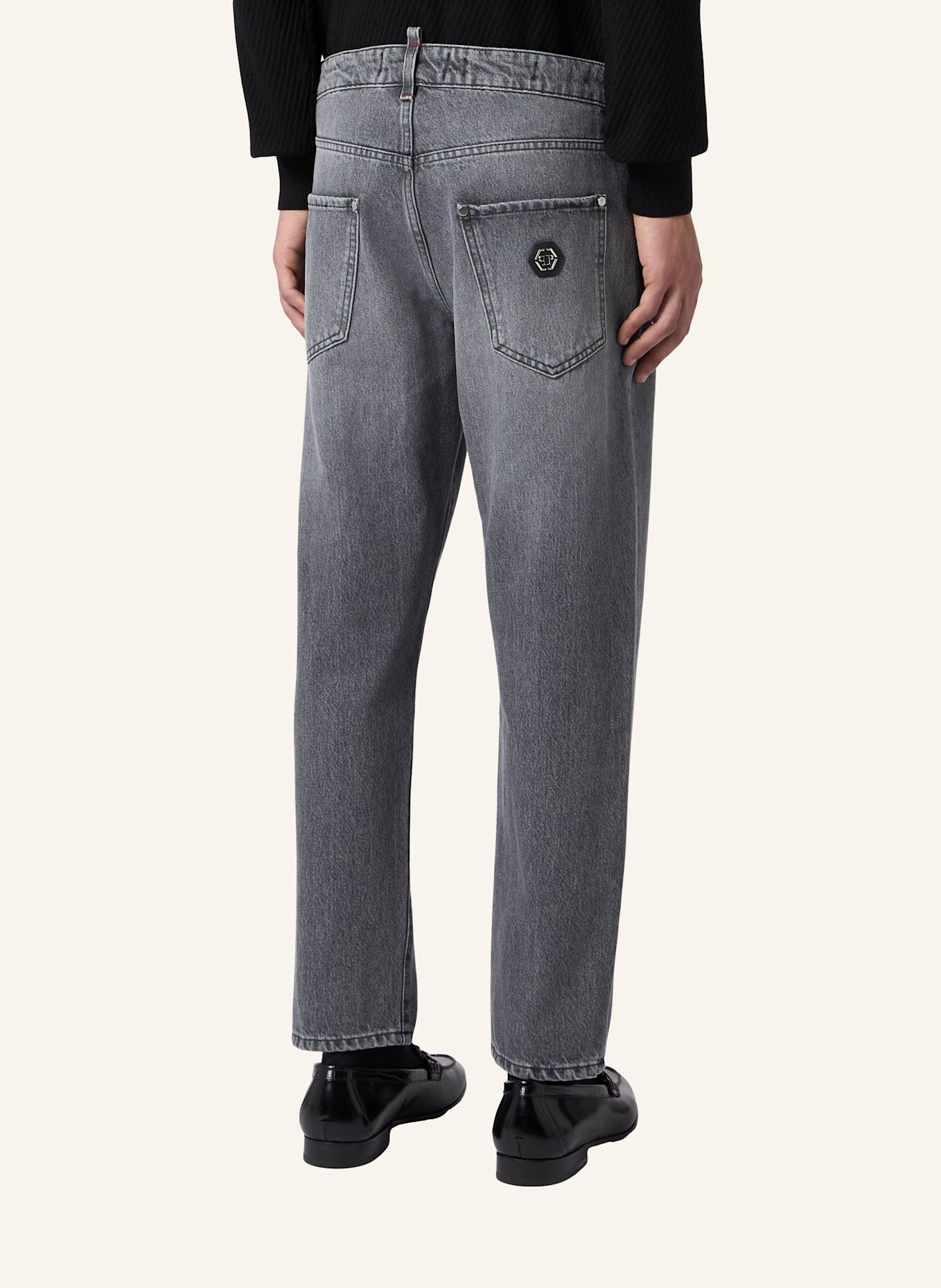 PHILIPP PLEIN PHILIPP PLEIN Detroit Fit Jeans: GRAU