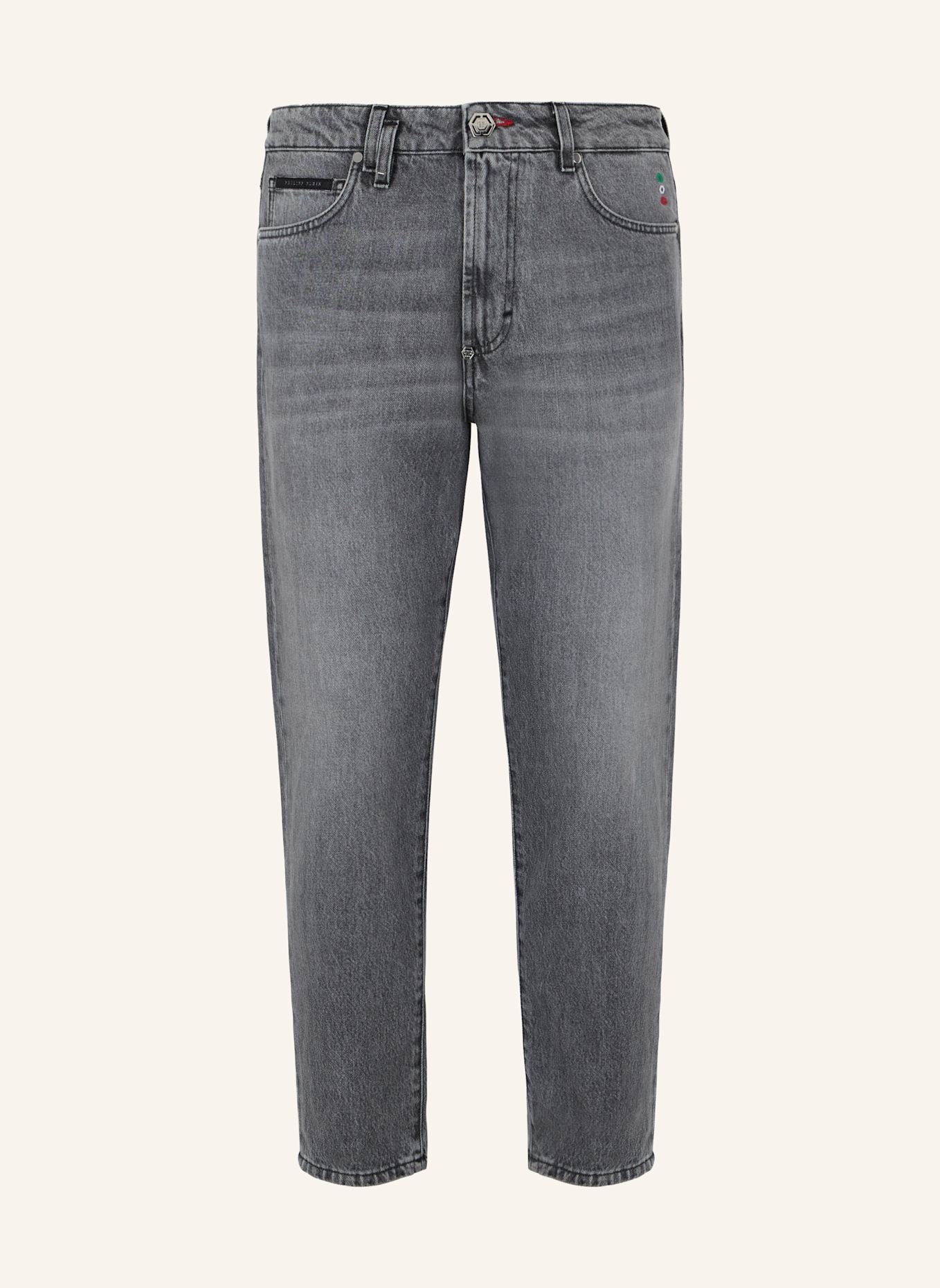 PHILIPP PLEIN PHILIPP PLEIN Detroit Fit Jeans: GRAU