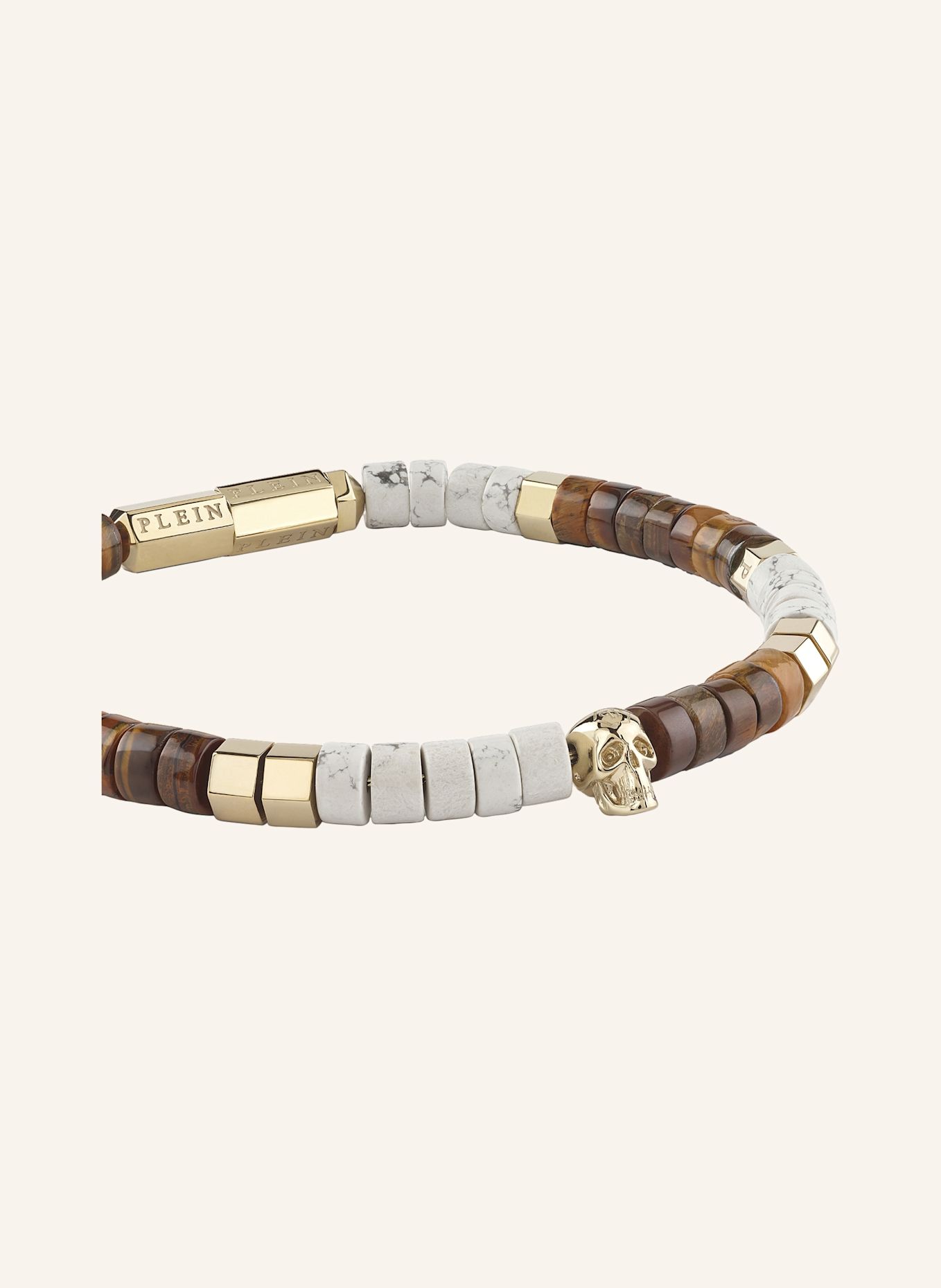 PHILIPP PLEIN Armband: WEISS / BRAUN