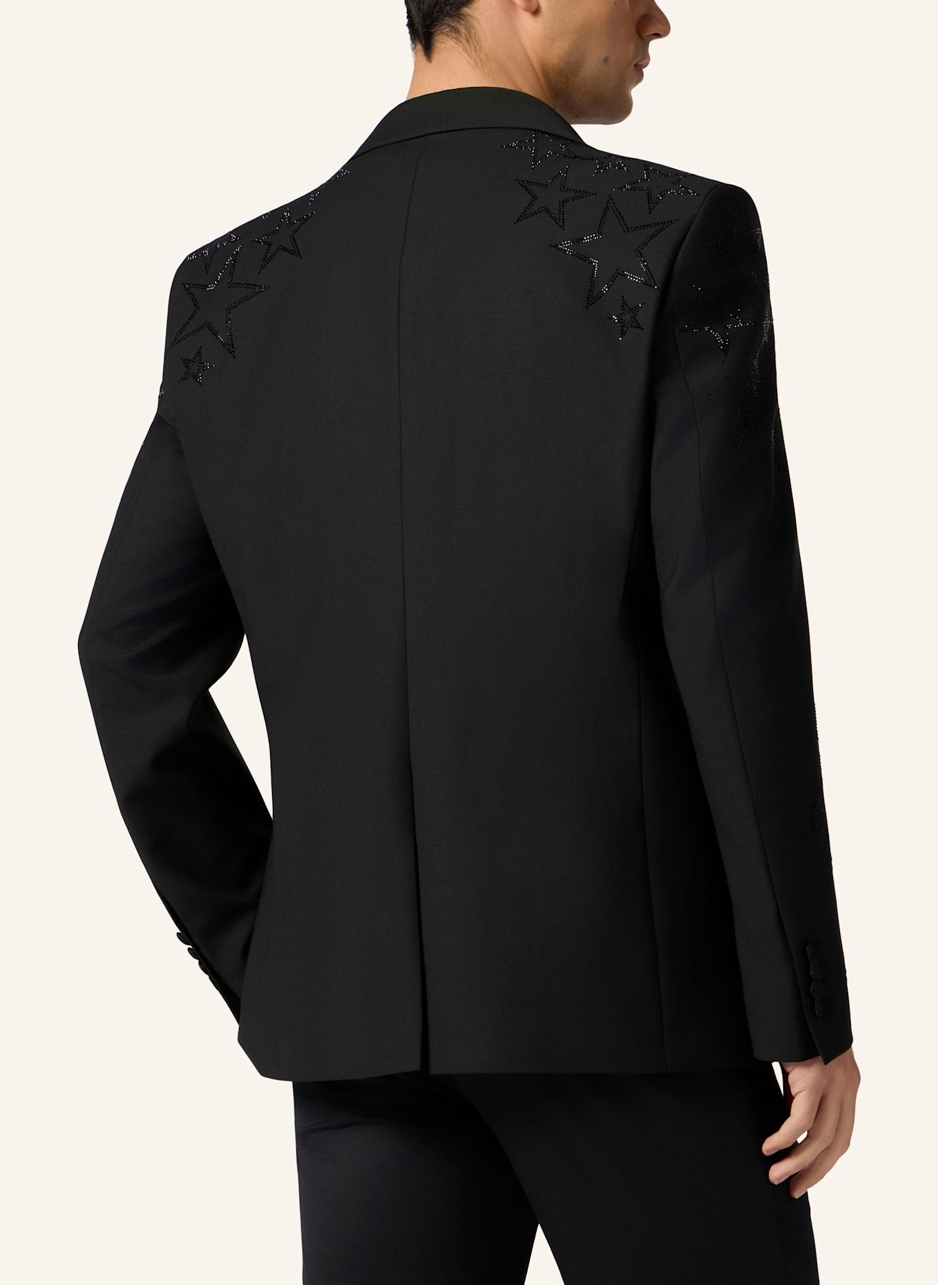 PHILIPP PLEIN PHILIPP PLEIN Blazer Gigolo Fit Stars Stones: SCHWARZ