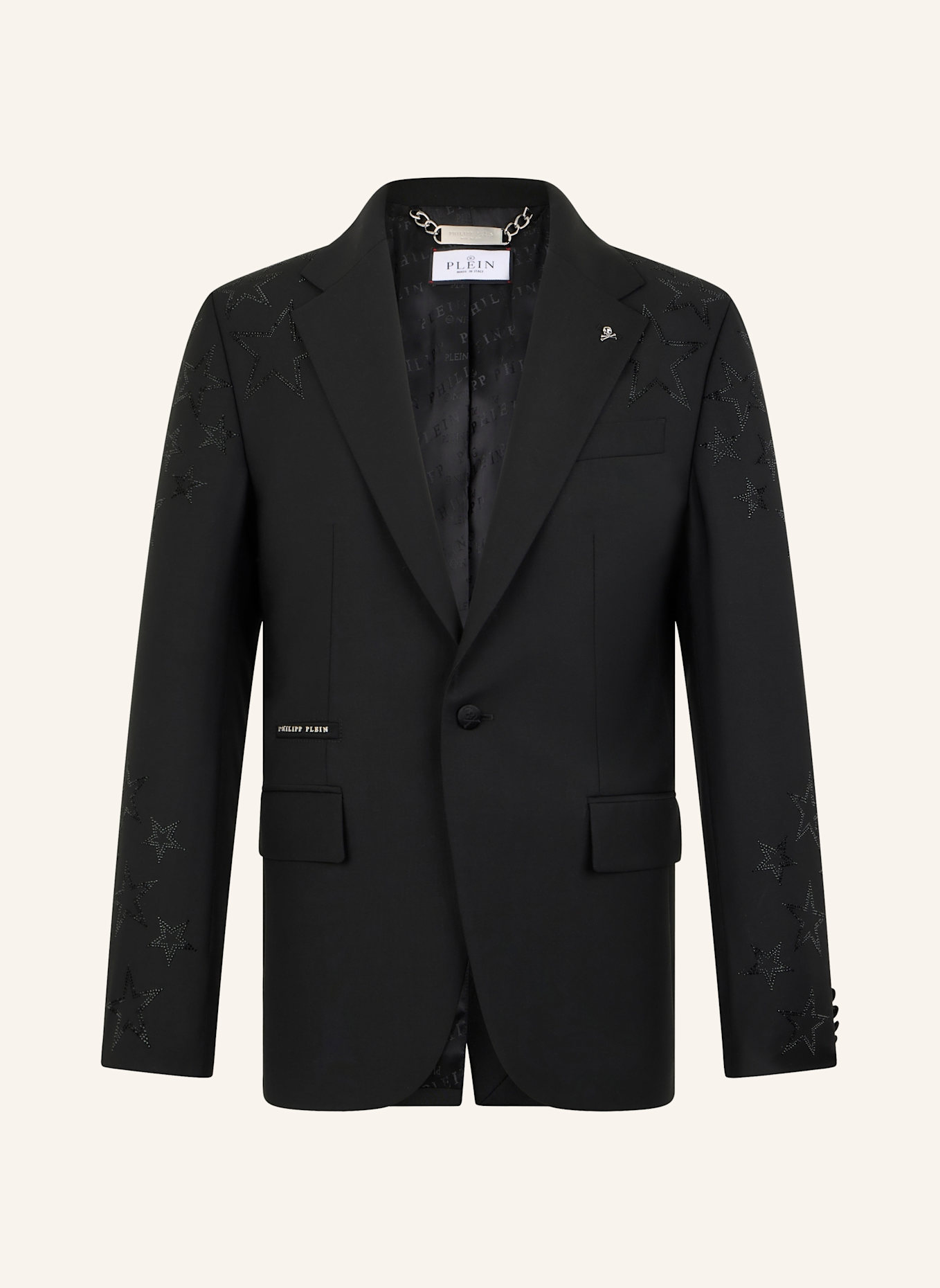 PHILIPP PLEIN PHILIPP PLEIN Blazer Gigolo Fit Stars Stones: SCHWARZ