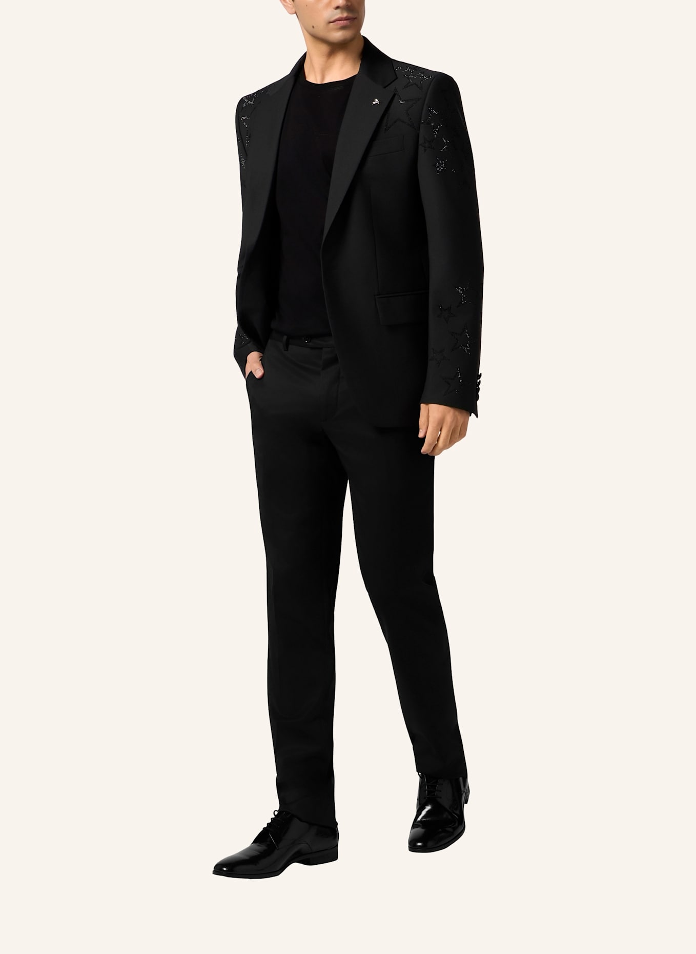 PHILIPP PLEIN PHILIPP PLEIN Blazer Gigolo Fit Stars Stones: SCHWARZ