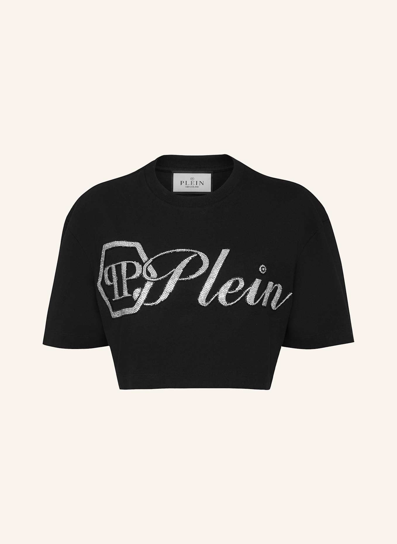 PHILIPP PLEIN PHILIPP PLEIN T-Shirt SIGNATURE: SCHWARZ