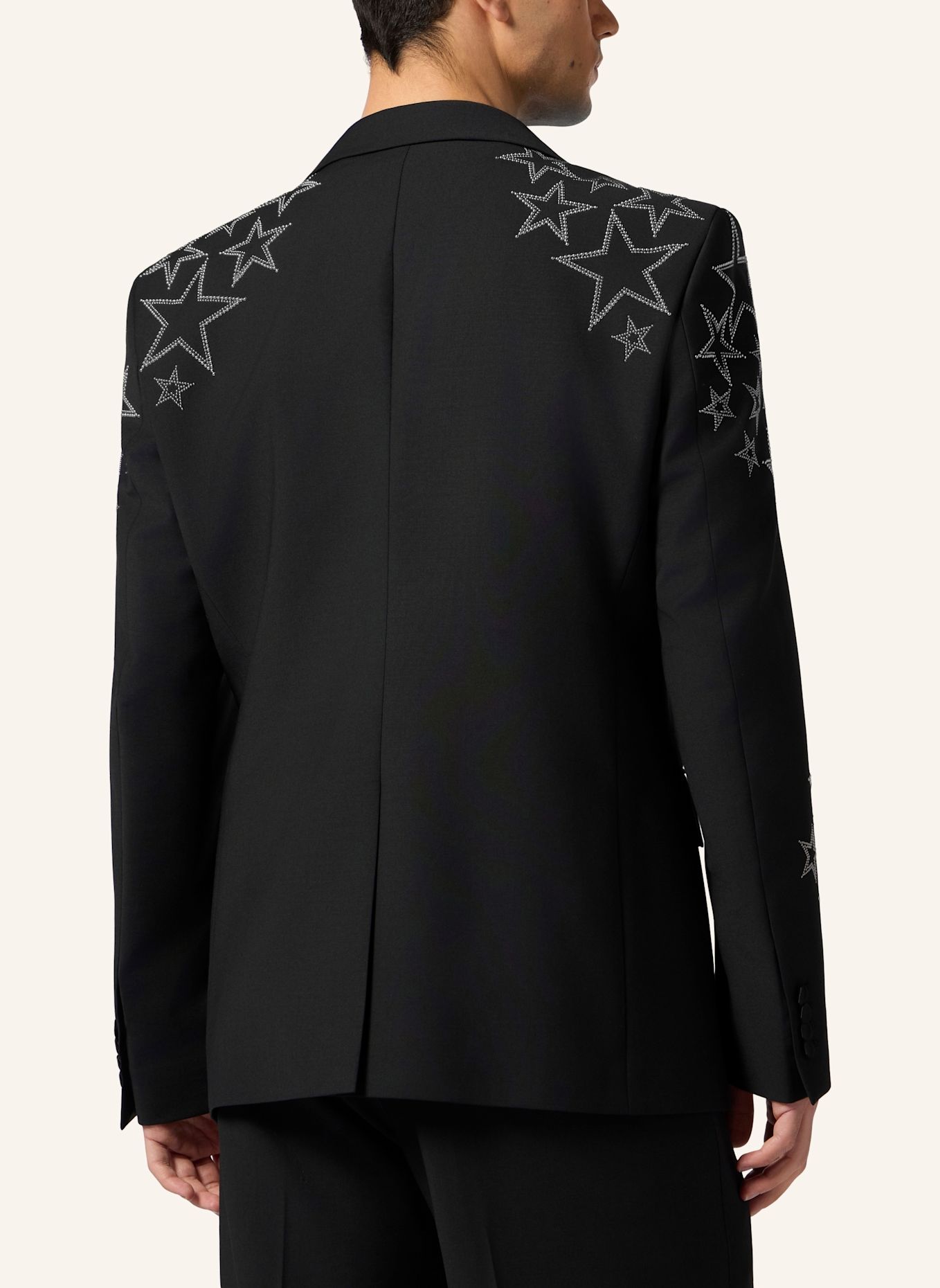 PHILIPP PLEIN PHILIPP PLEIN Blazer Gigolo Fit Stars Studs: SCHWARZ