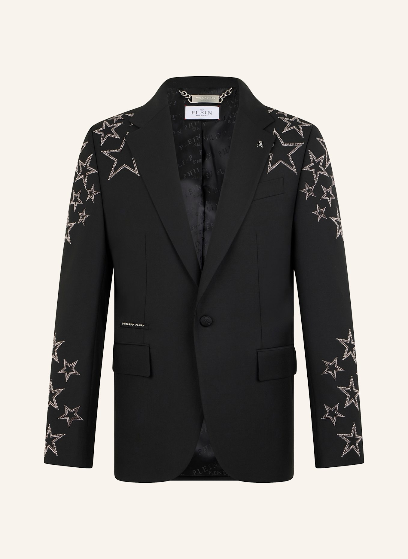 PHILIPP PLEIN PHILIPP PLEIN Blazer Gigolo Fit Stars Studs: SCHWARZ