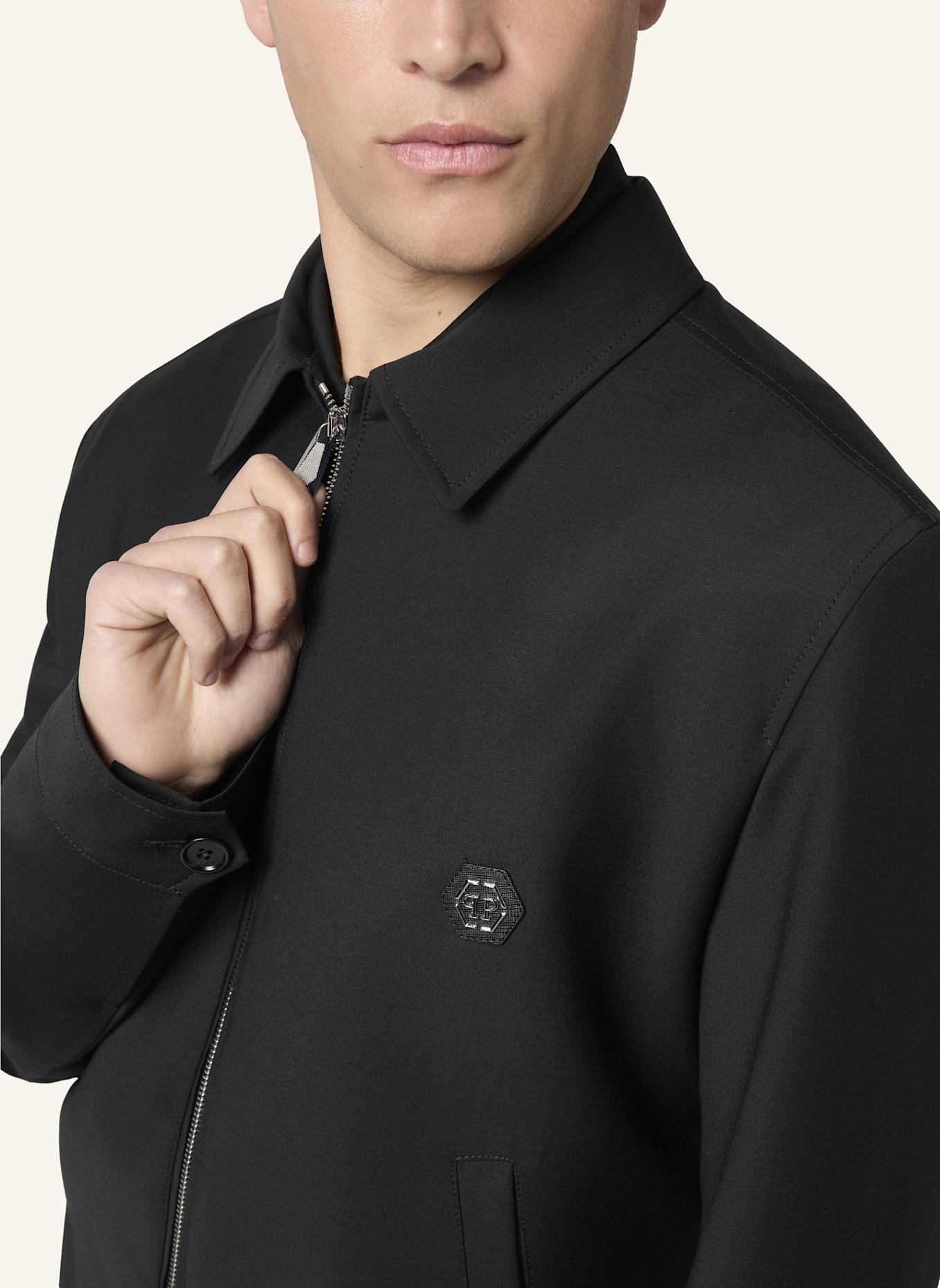 PHILIPP PLEIN PHILIPP PLEIN Wool Blouson: SCHWARZ