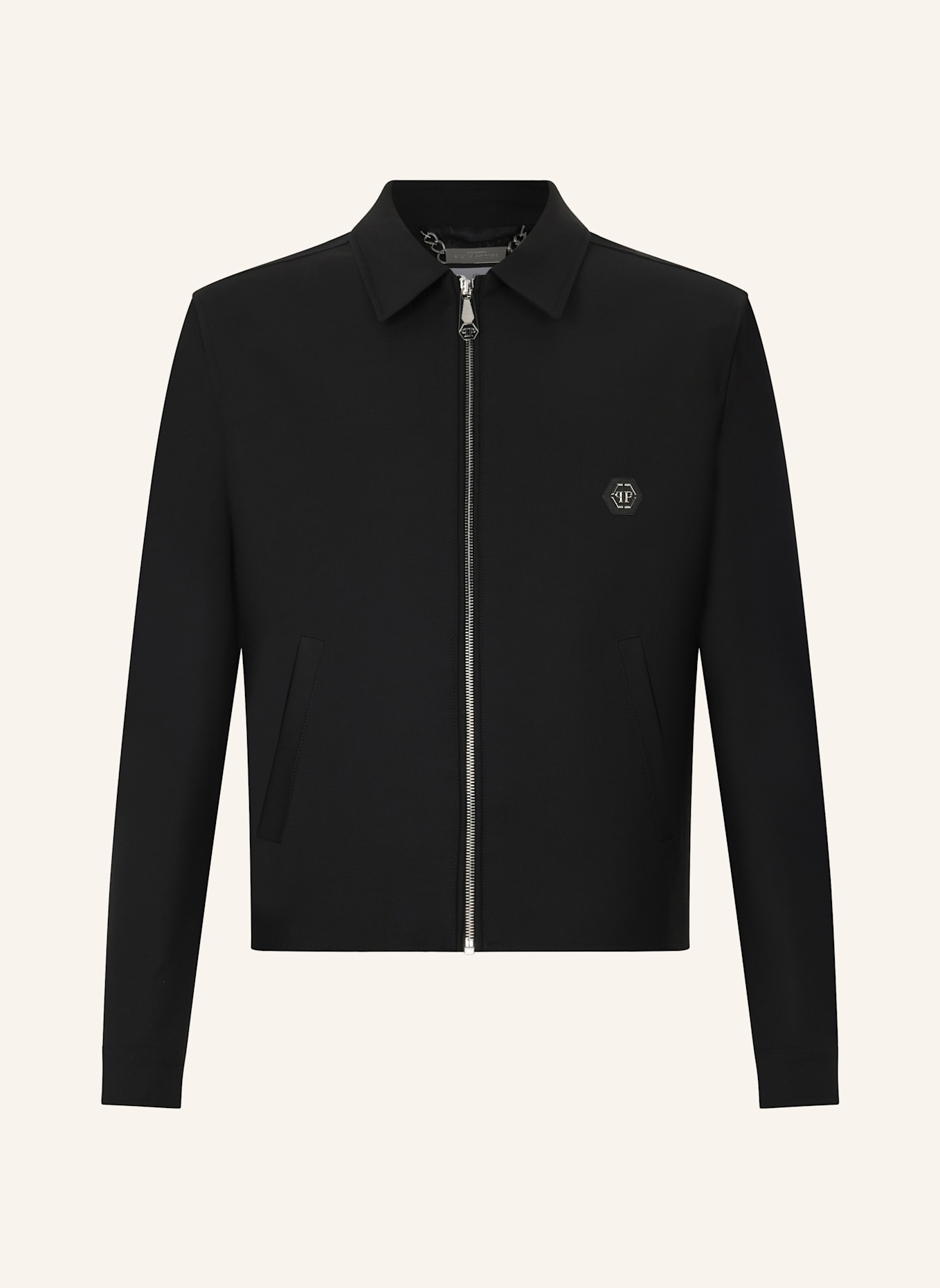 PHILIPP PLEIN PHILIPP PLEIN Wool Blouson: SCHWARZ