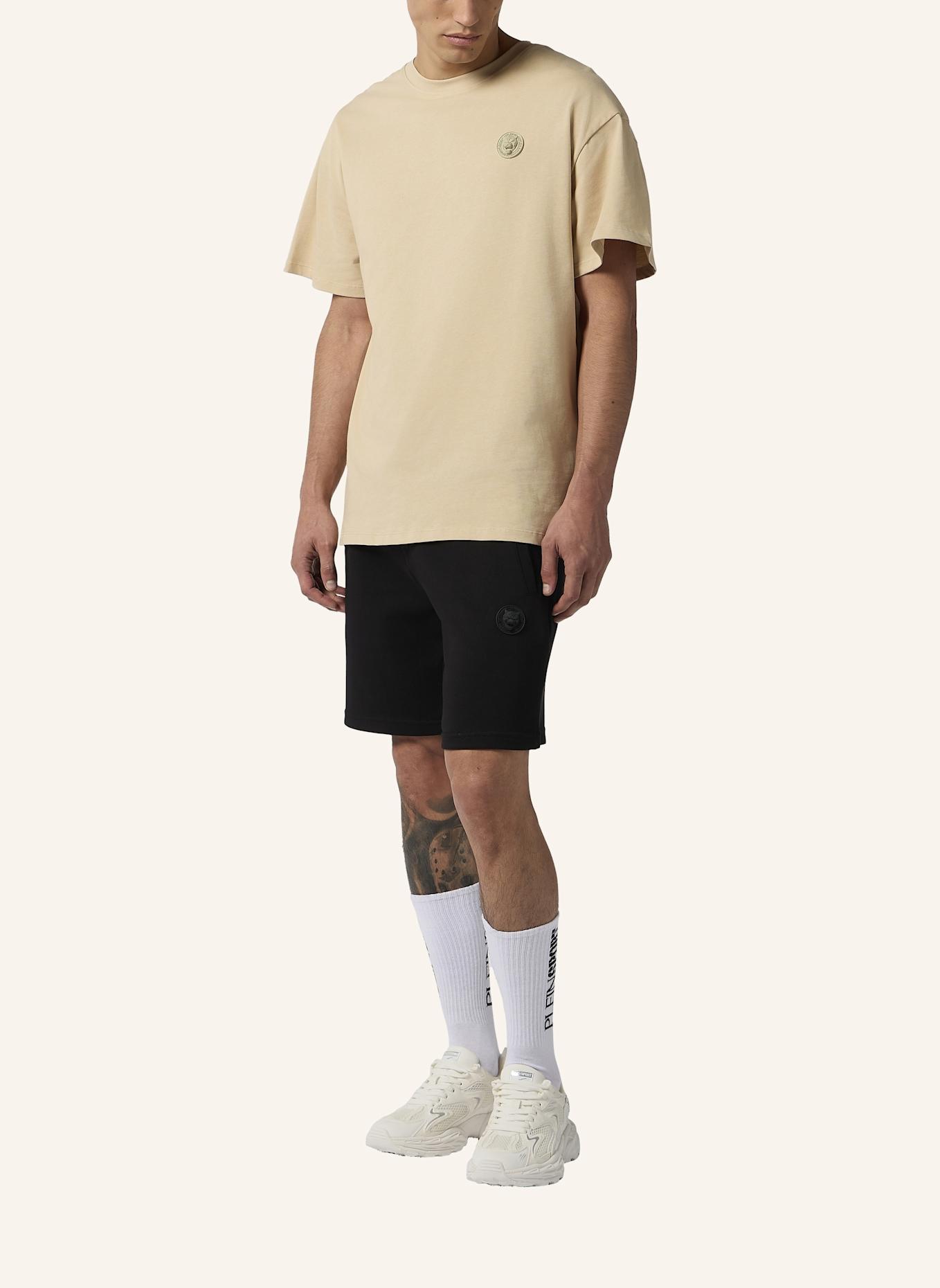 PLEIN SPORT PLEIN SPORT Round Neck T-Shirt 3D Tiger: SCHWARZ