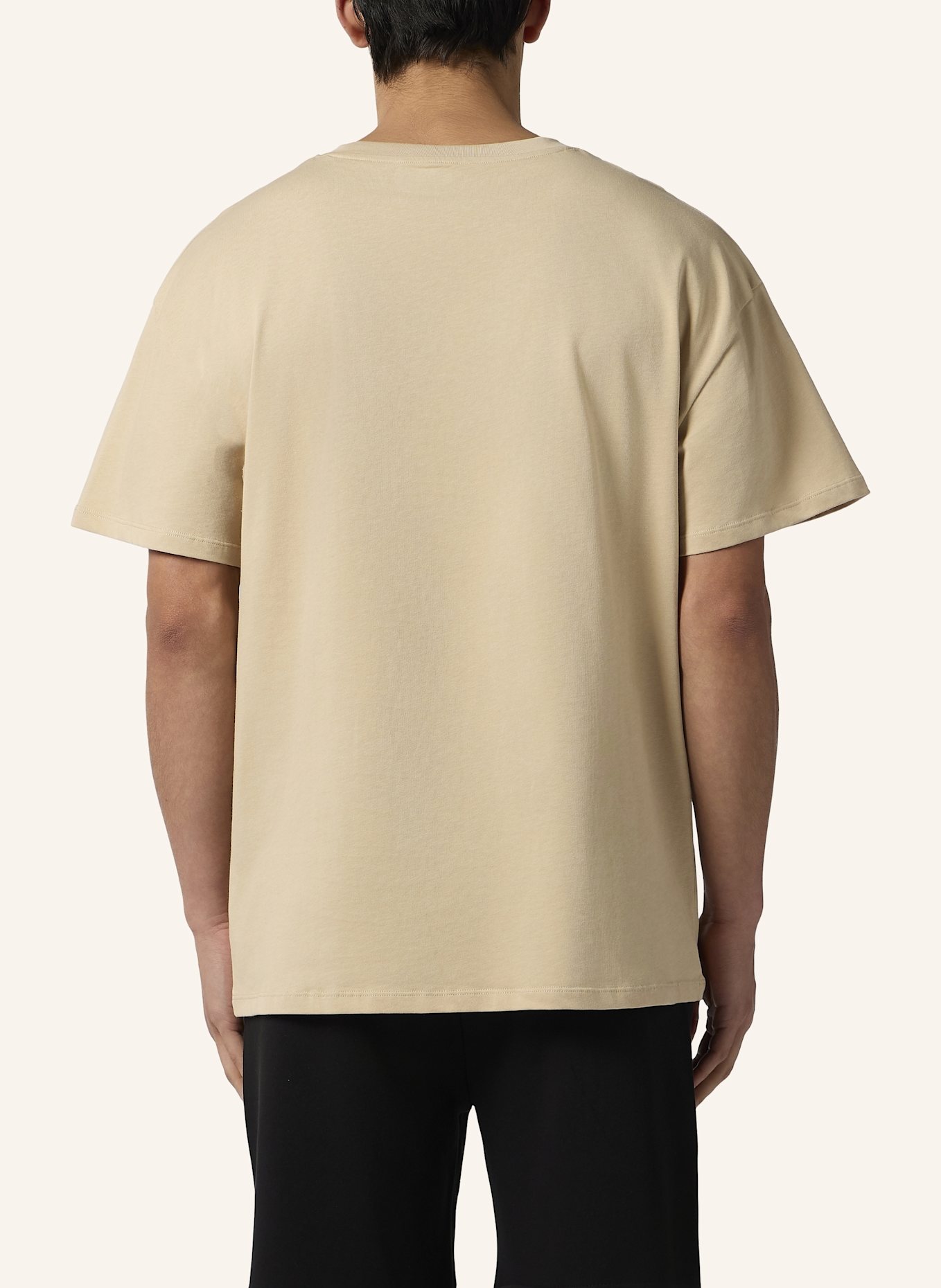PLEIN SPORT PLEIN SPORT Round Neck T-Shirt 3D Tiger: BEIGE