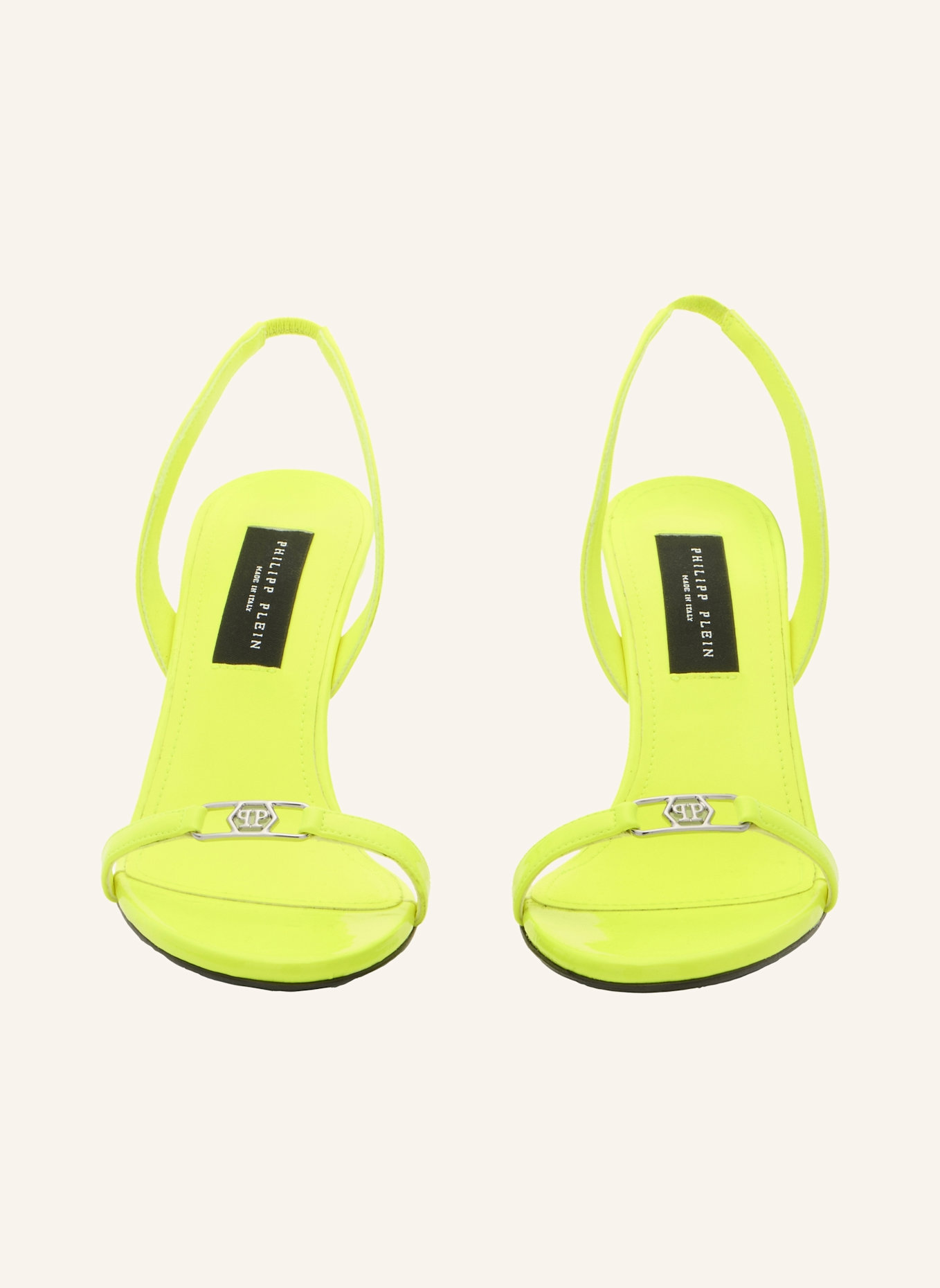 PHILIPP PLEIN PHILIPP PLEIN High Heels Sandals Fluo Hexagon: GELB