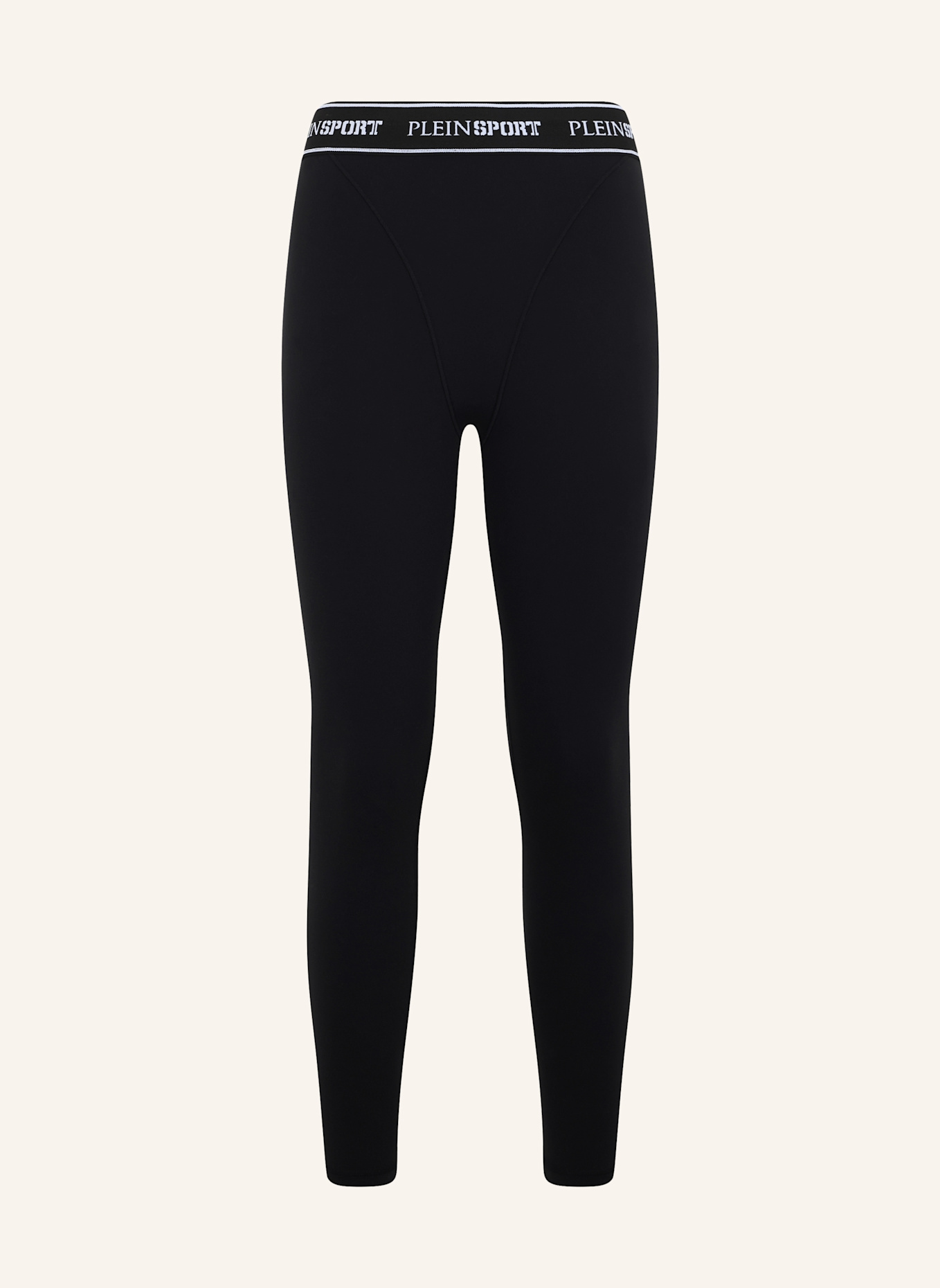 PLEIN SPORT PLEIN SPORT Fleece Jogging Leggings: SCHWARZ