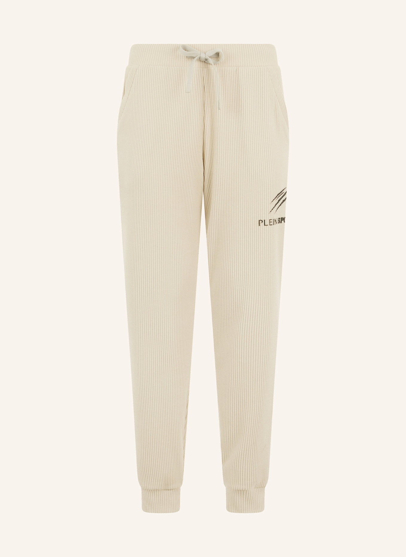 PLEIN SPORT PLEIN SPORT Ribbed Joggers Scratch: SCHWARZ