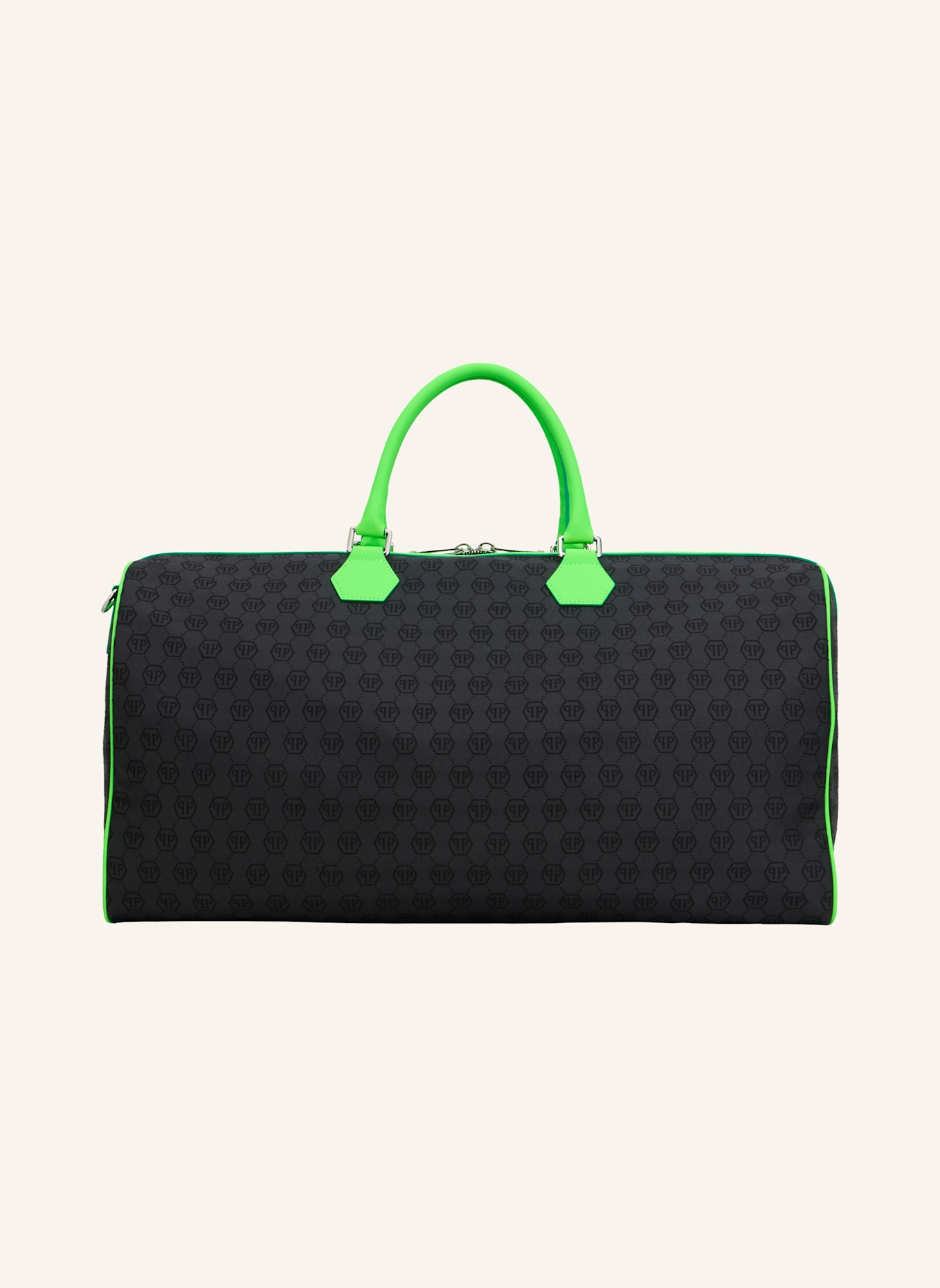PHILIPP PLEIN PHILIPP PLEIN Weekend Bag Jacquard Monogram: SCHWARZ