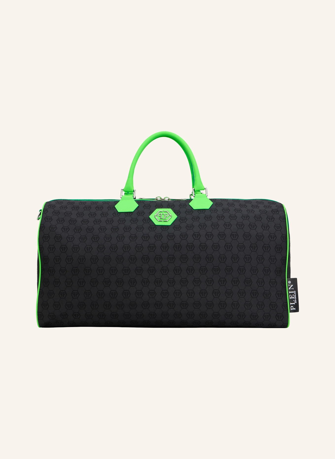 PHILIPP PLEIN PHILIPP PLEIN Weekend Bag Jacquard Monogram: SCHWARZ