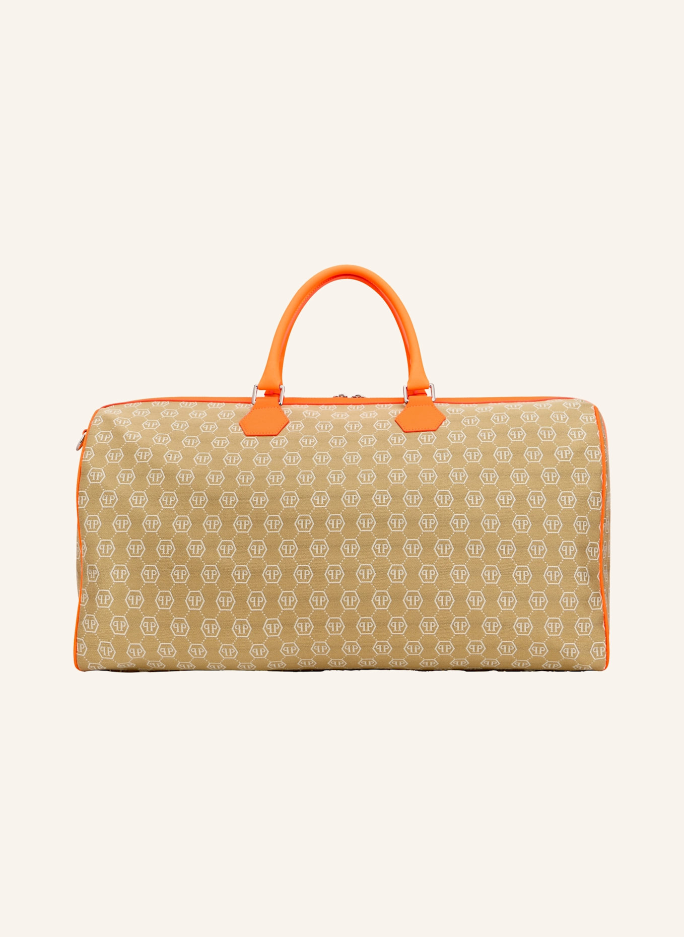 PHILIPP PLEIN PHILIPP PLEIN Weekend Bag Jacquard Monogram: BEIGE