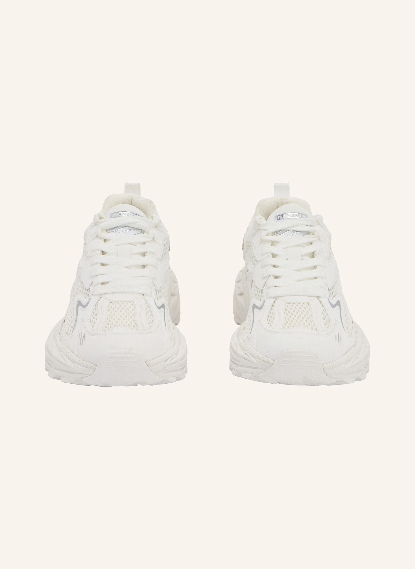 PLEIN SPORT Lo-Top Turnschuhe PULSE X: WEISS