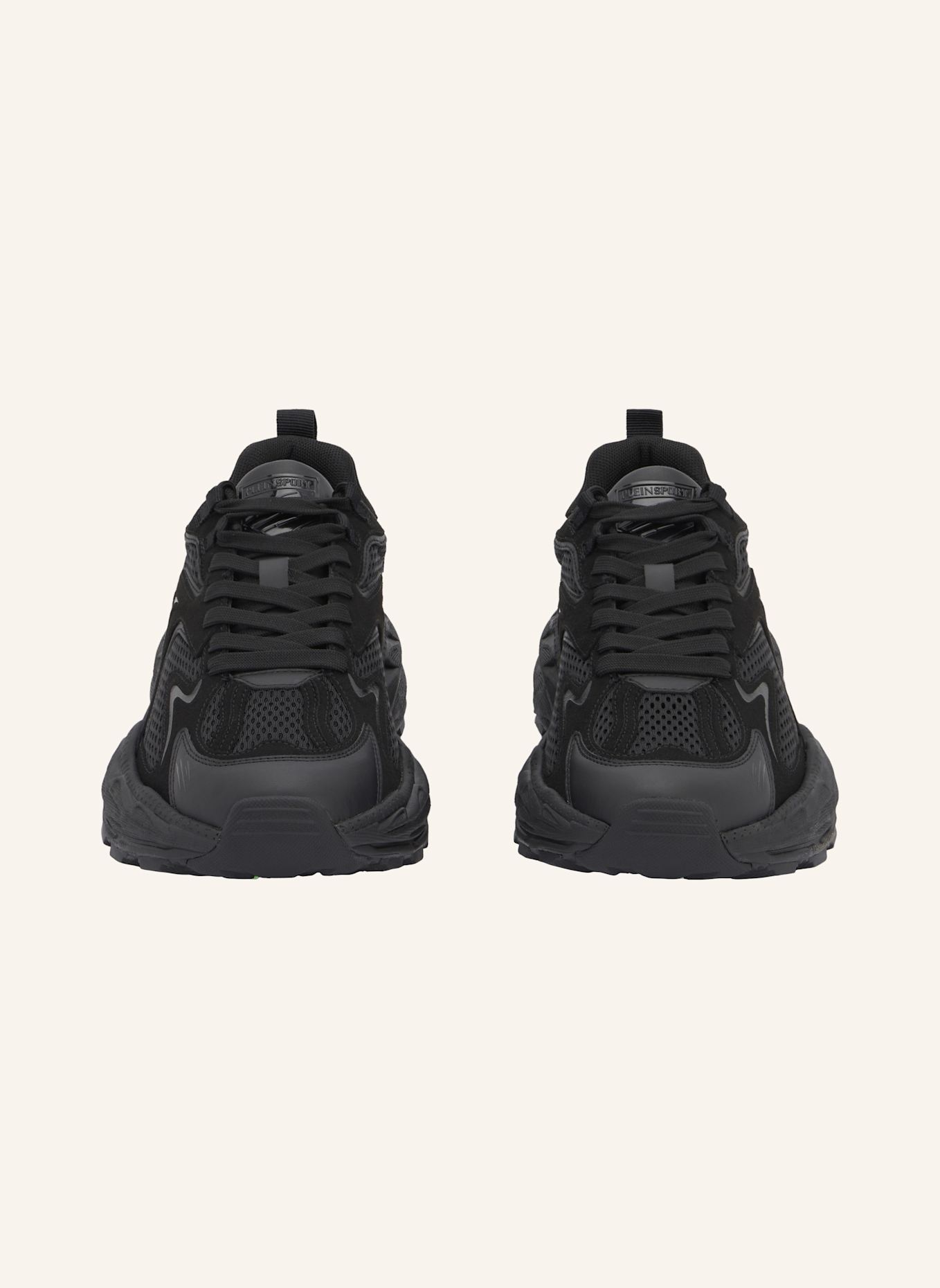 PLEIN SPORT Lo-Top Turnschuhe PULSE X: SCHWARZ