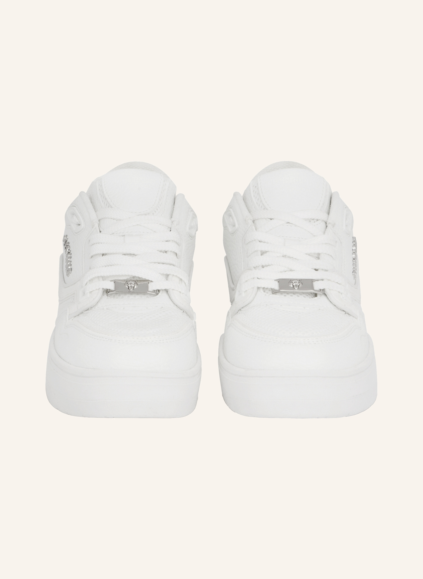 PLEIN SPORT Lo-Top Turnschuhe APOLLO: WEISS