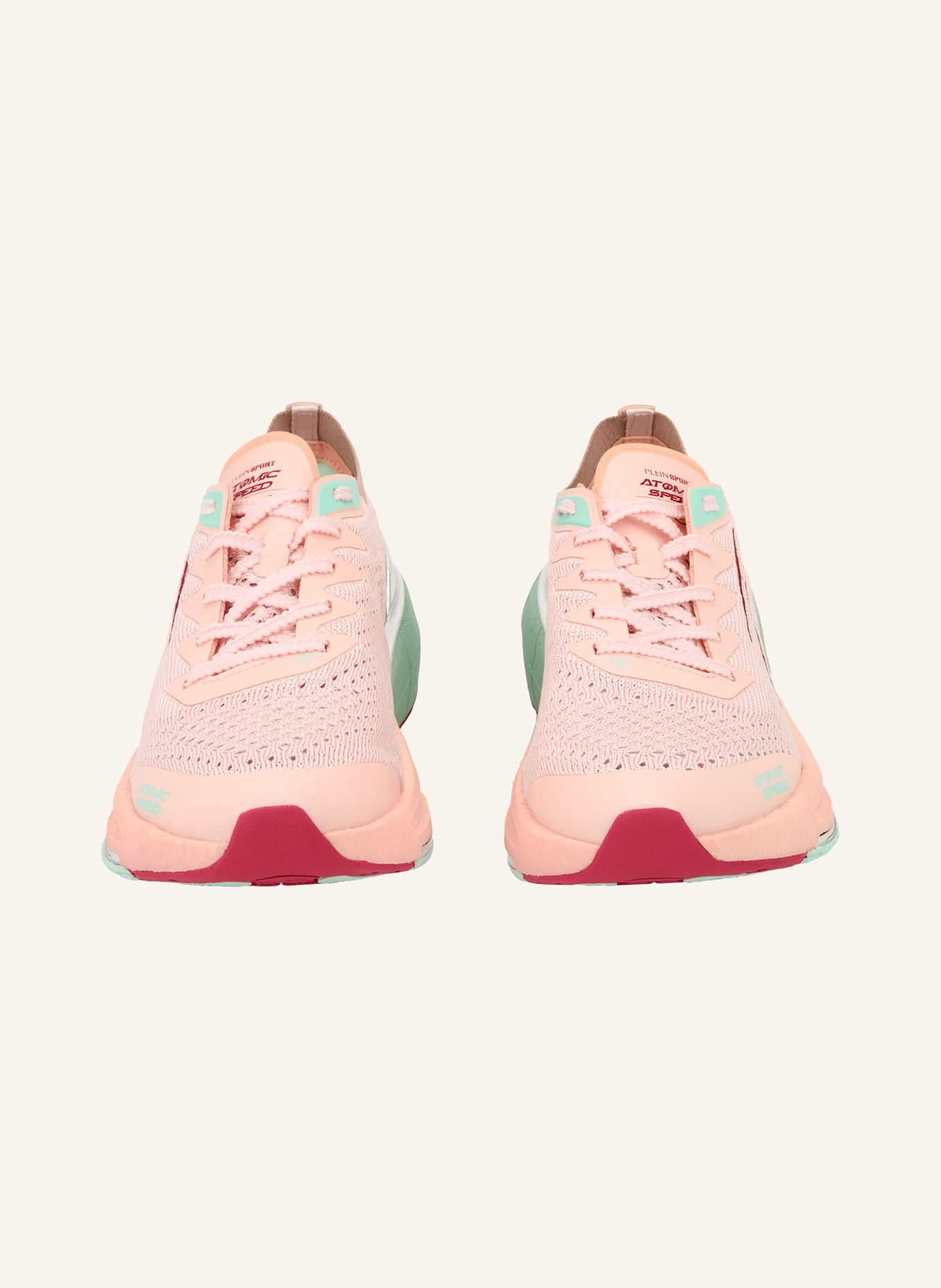 PLEIN SPORT Lo-Top Turnschuhe: ROSÉ
