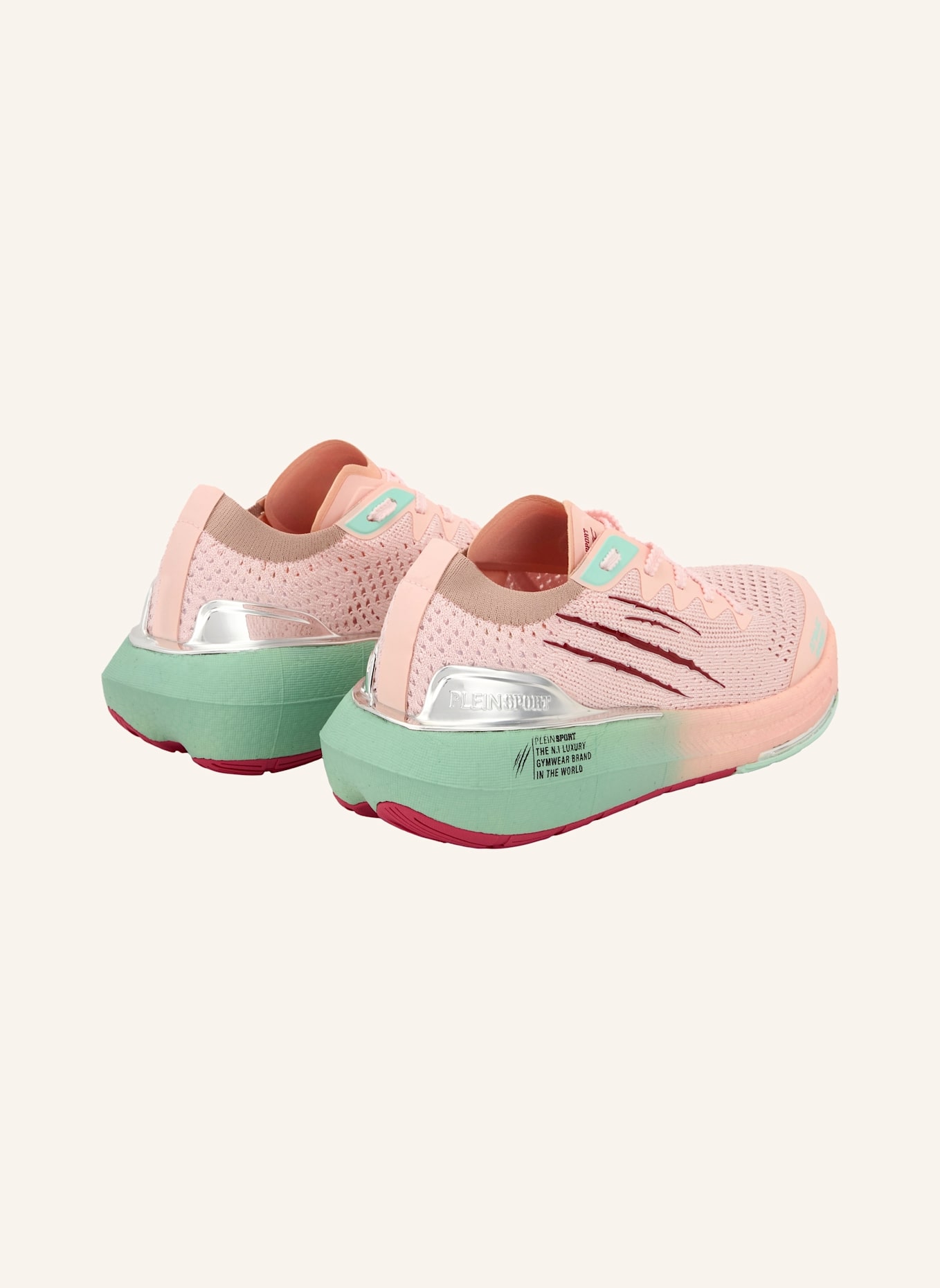 PLEIN SPORT Lo-Top Turnschuhe: ROSÉ