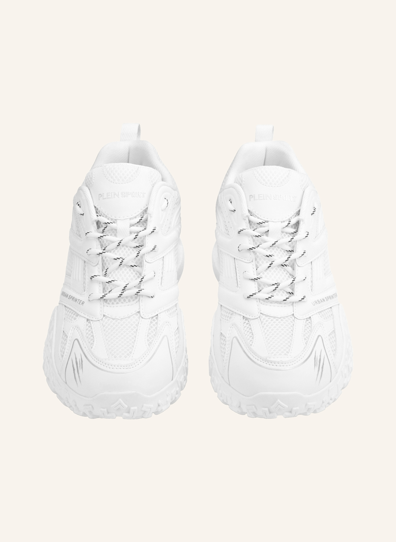PLEIN SPORT Lo-Top Turnschuhe: WEISS