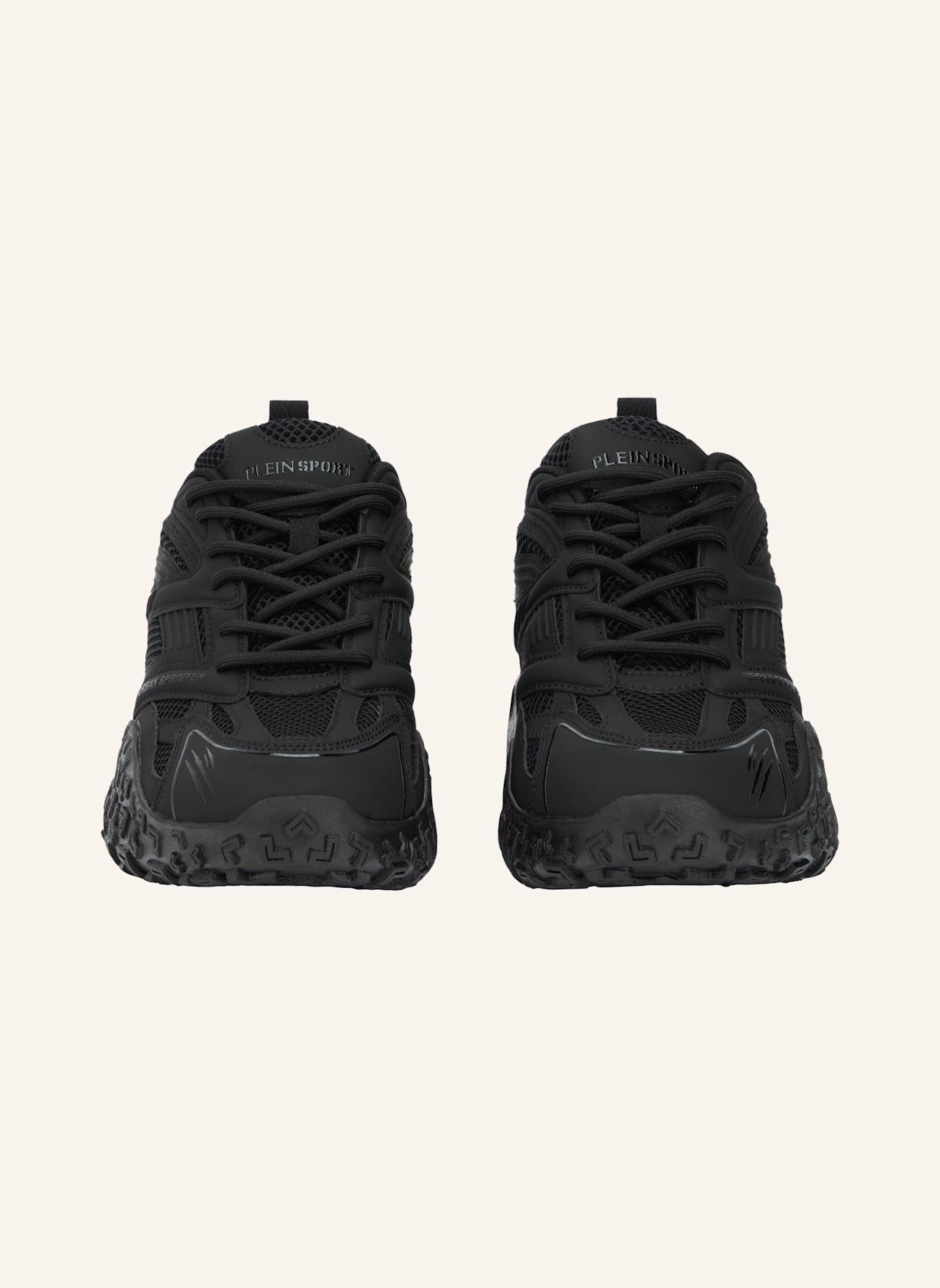 PLEIN SPORT Lo-Top Turnschuhe: SCHWARZ