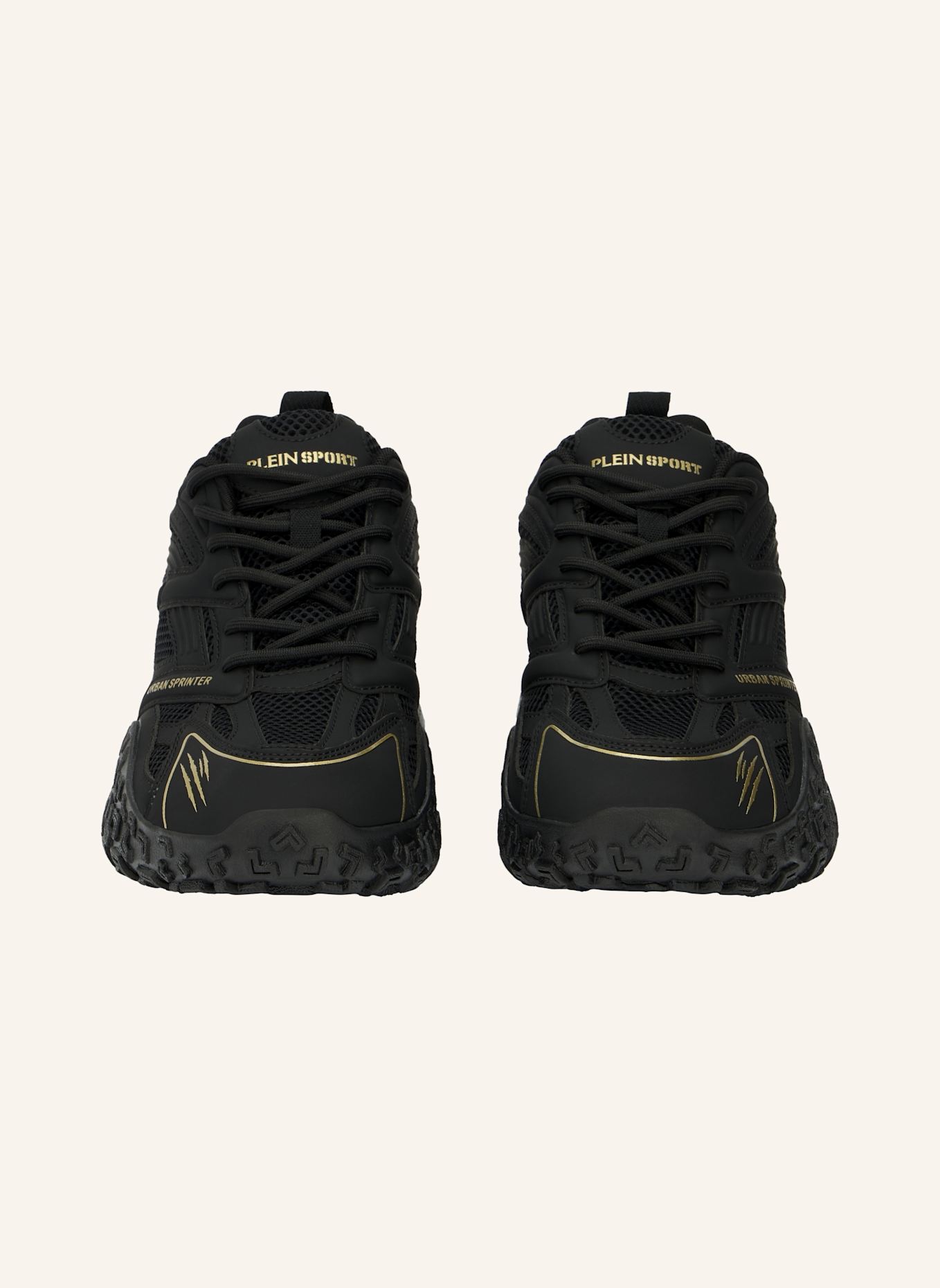 PLEIN SPORT Lo-Top Turnschuhe: SCHWARZ