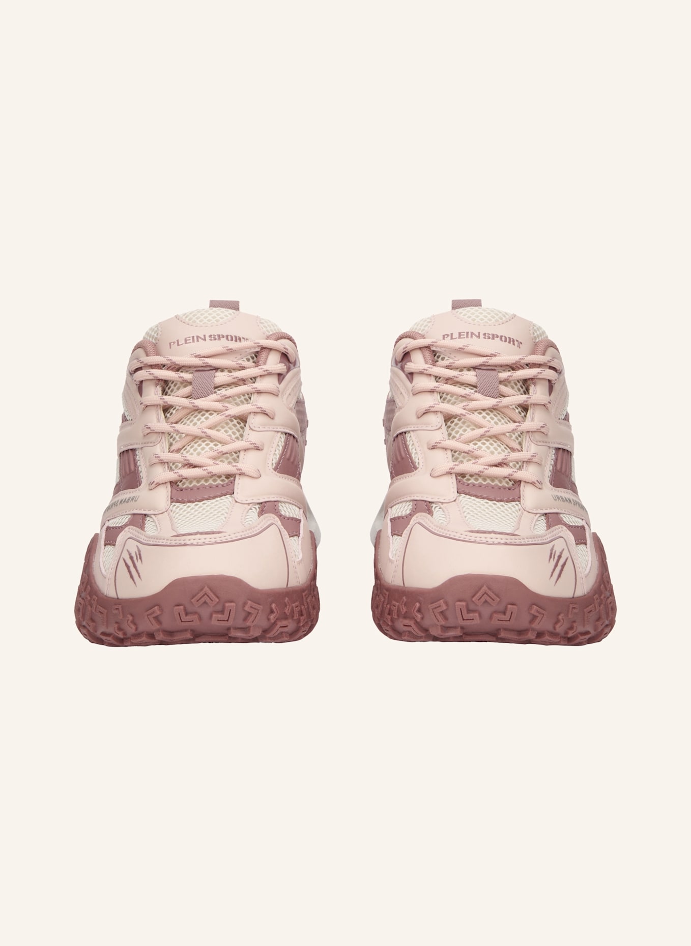 PLEIN SPORT Lo-Top Turnschuhe: ROSA