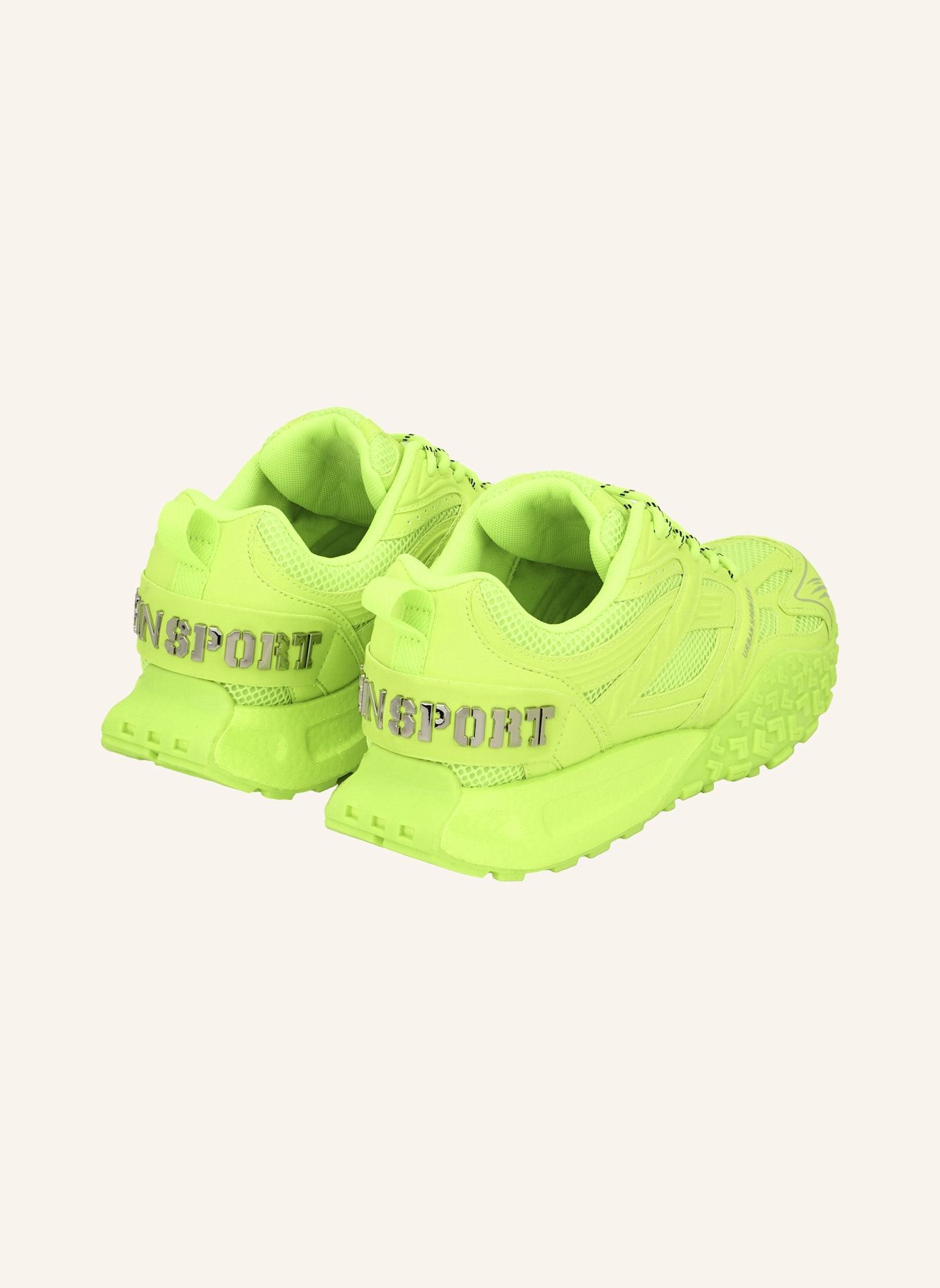 PLEIN SPORT Lo-Top Turnschuhe: GELB