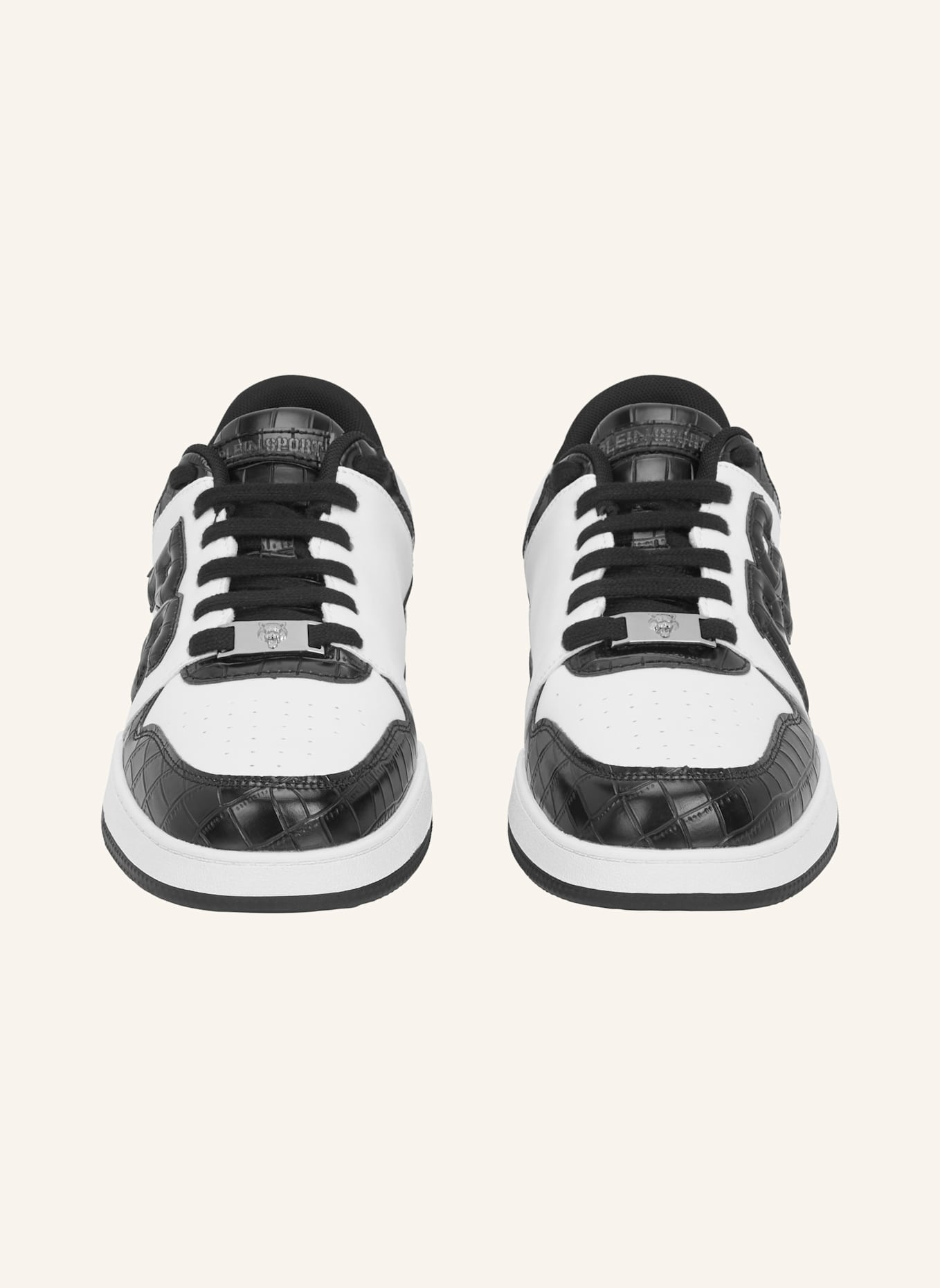 PLEIN SPORT Lo-Top Turnschuhe: WEISS