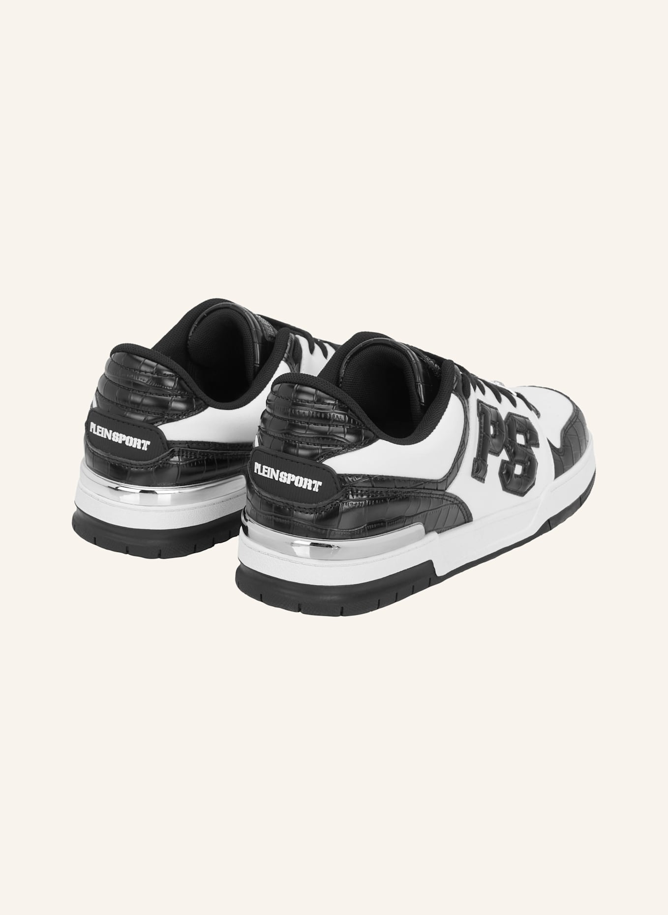 PLEIN SPORT Lo-Top Turnschuhe: WEISS