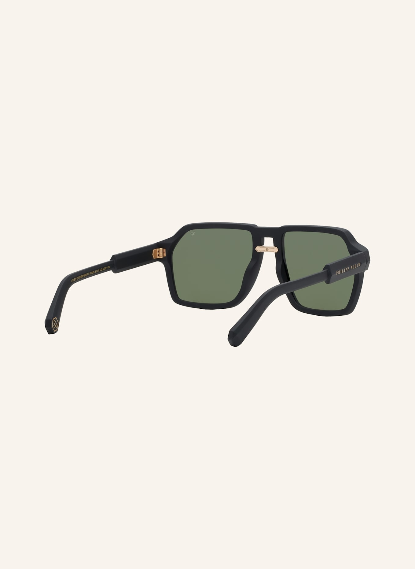 PHILIPP PLEIN Sonnenbrille PLEIN CONTEMPORARY: SCHWARZ/ GRÜN